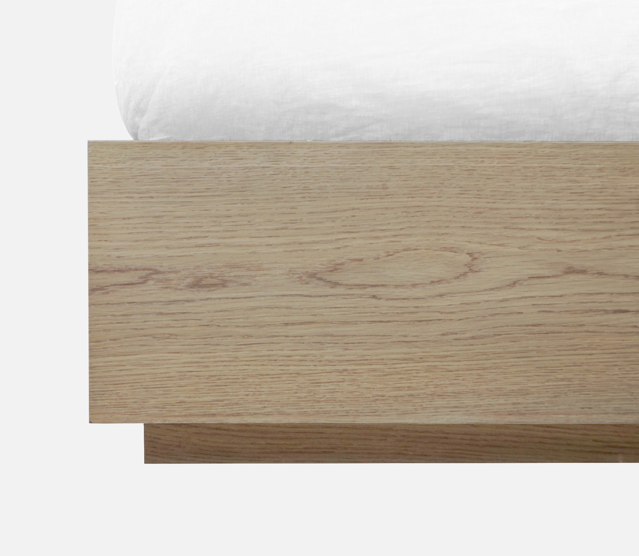 One Coastal Modern Platform Bed in Bisque - What A Room