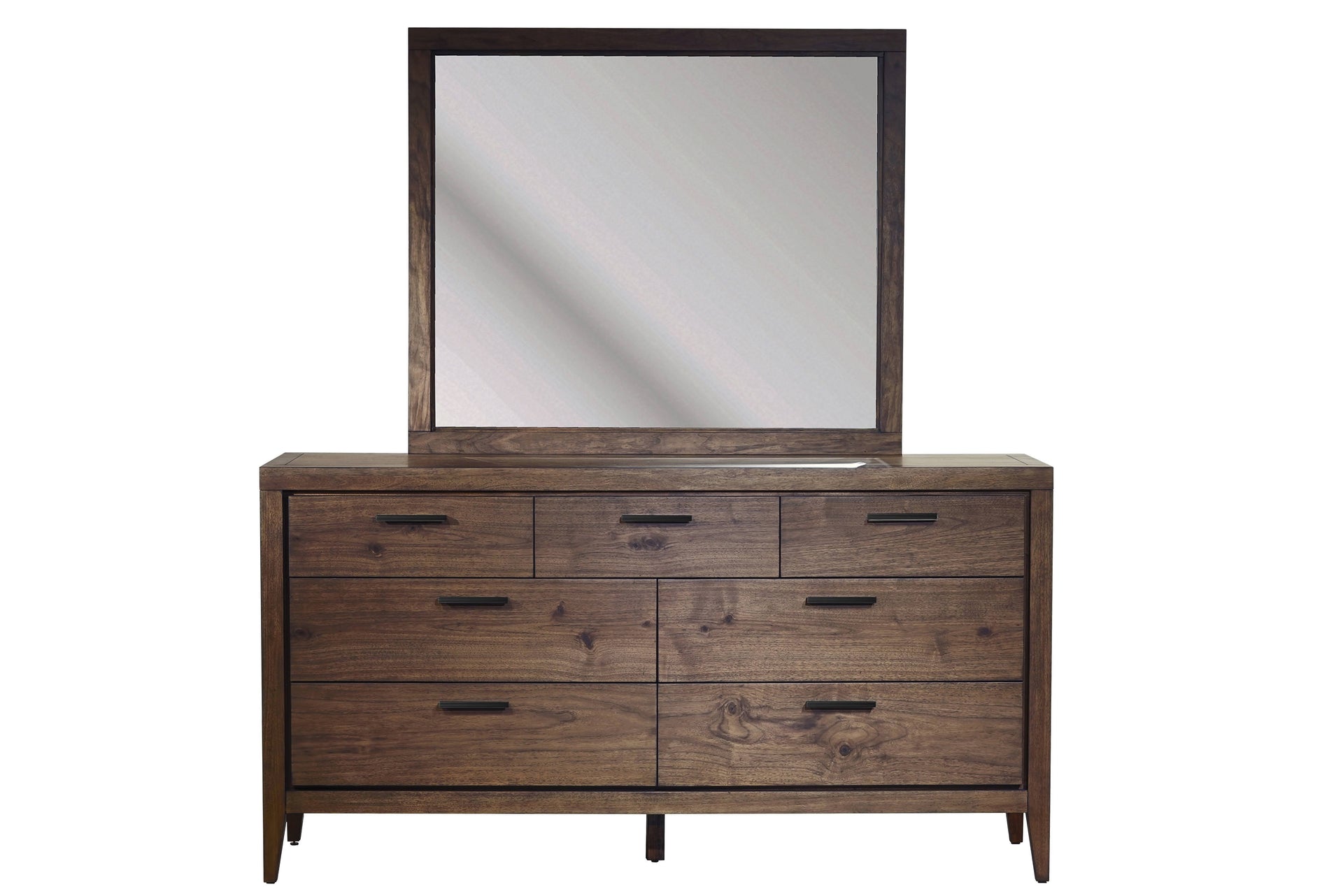 Boracay Seven Drawer Walnut Dresser in Wild Oats Brown - What A Room