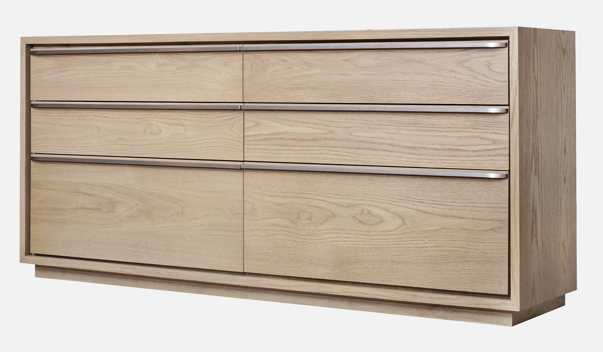 One Coastal Modern Six Drawer Dresser in Bisque - What A Room