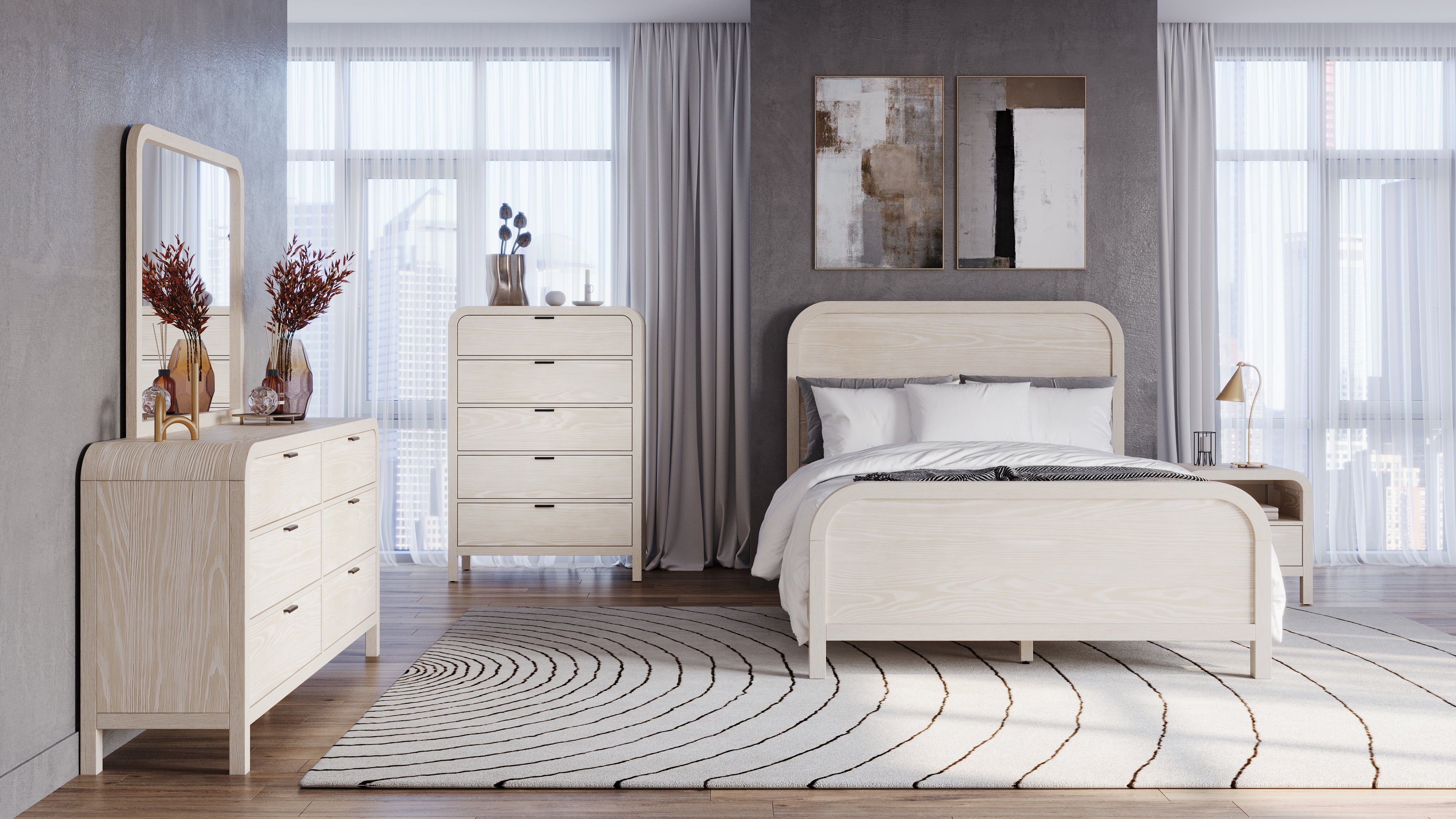 Drake Six Drawer Dresser in Sugar - What A Room