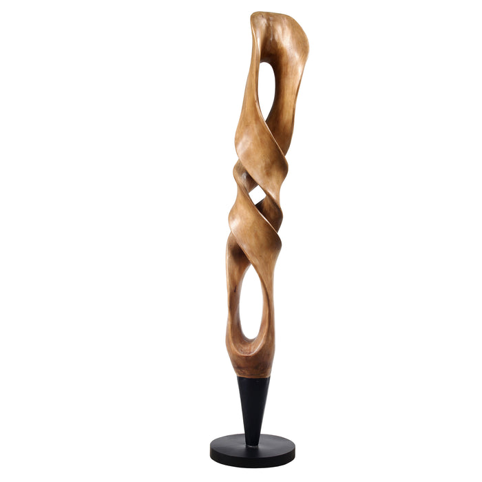 Hand Carved Mahogany Sculpture