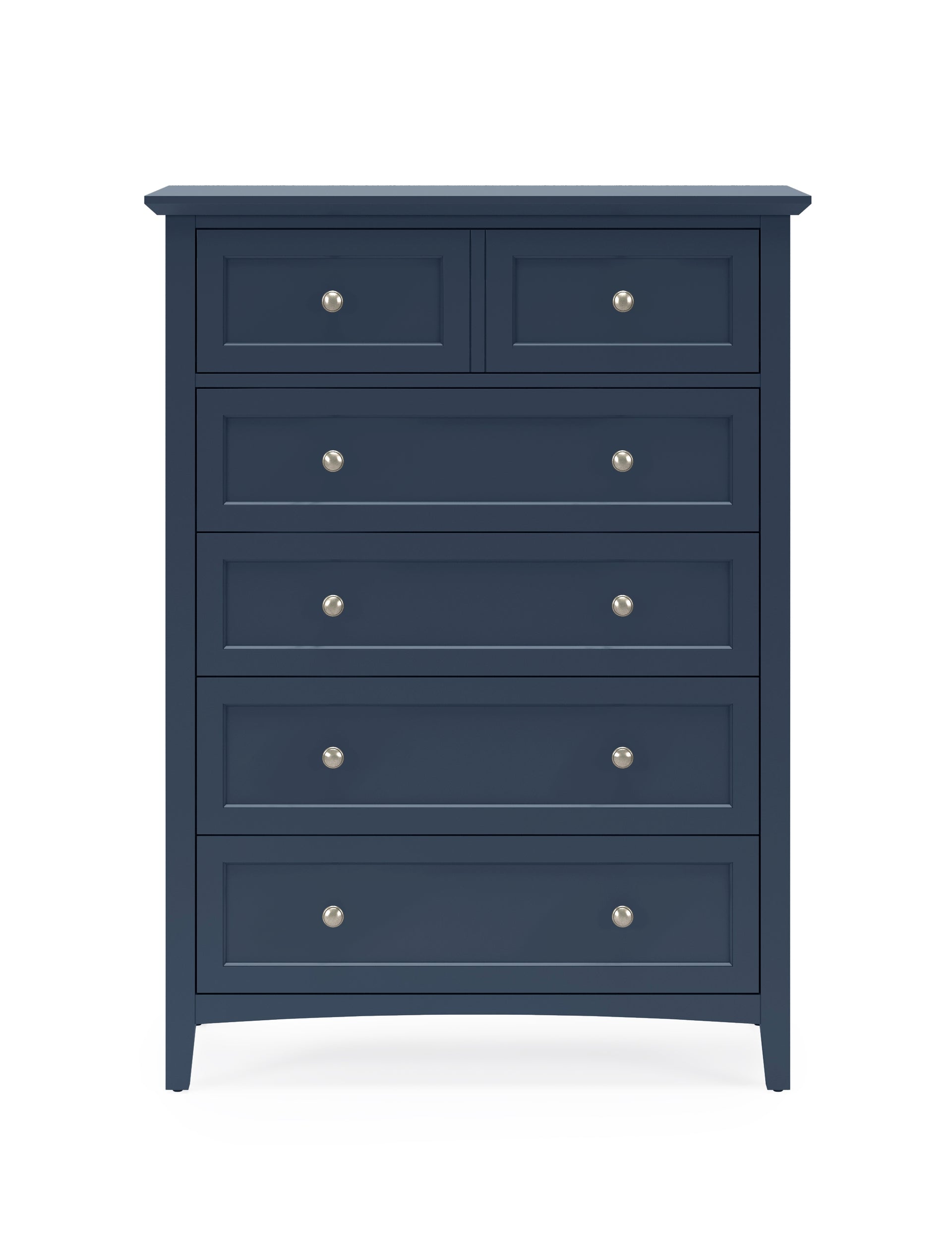 Grace Five Drawer Chest in Blueberry - What A Room