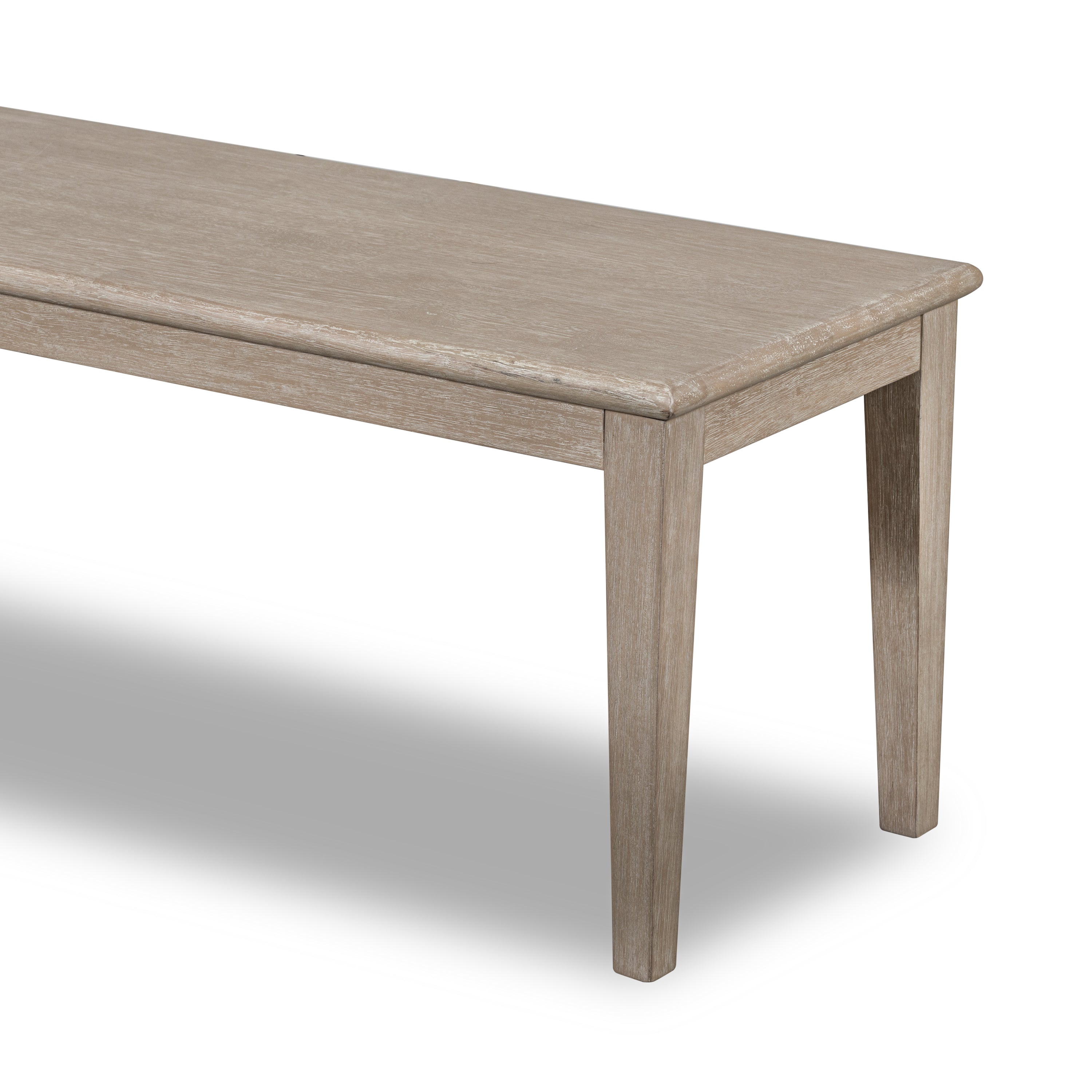 Camden Oak Wood Bench in Chai - What A Room