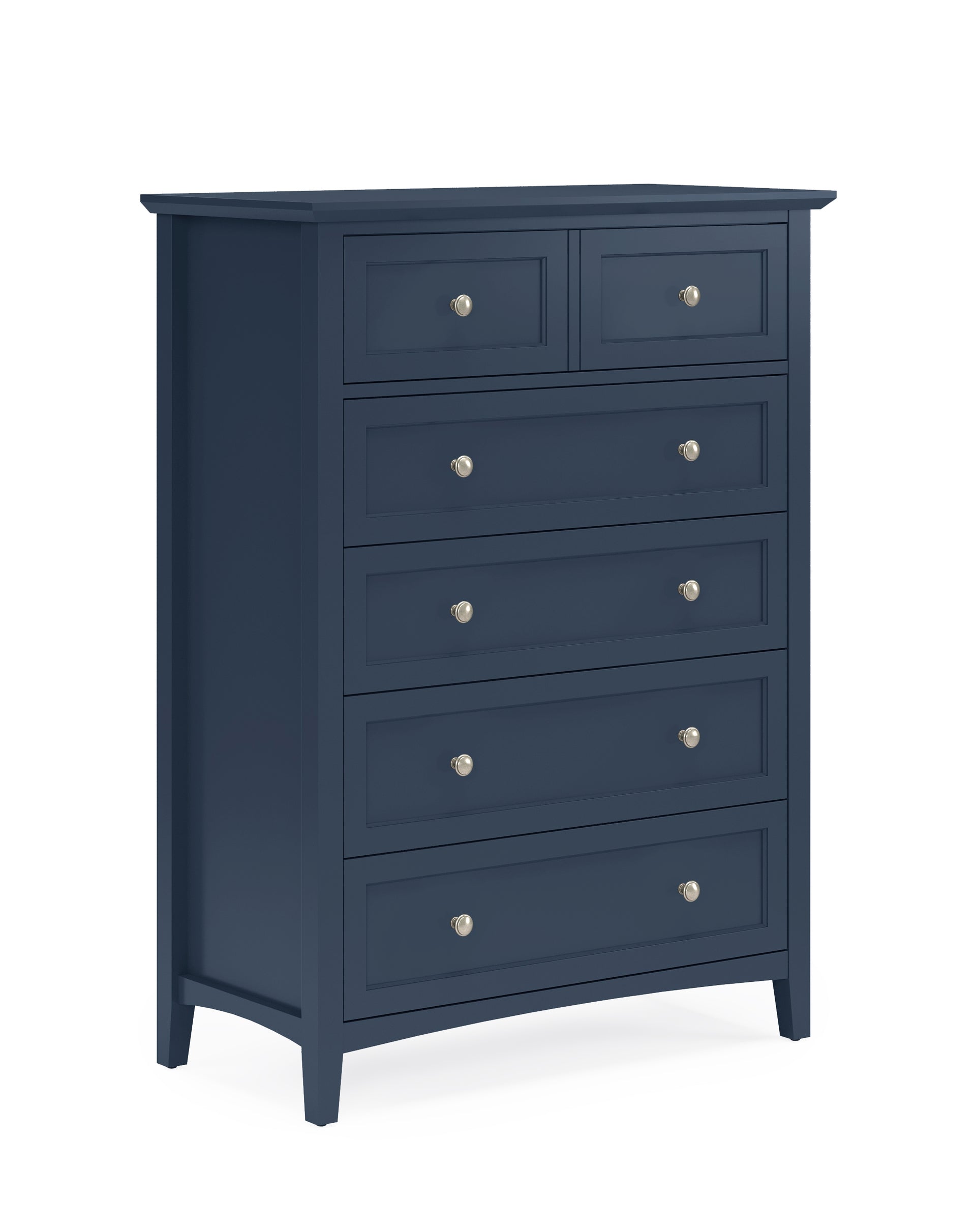Grace Five Drawer Chest in Blueberry - What A Room