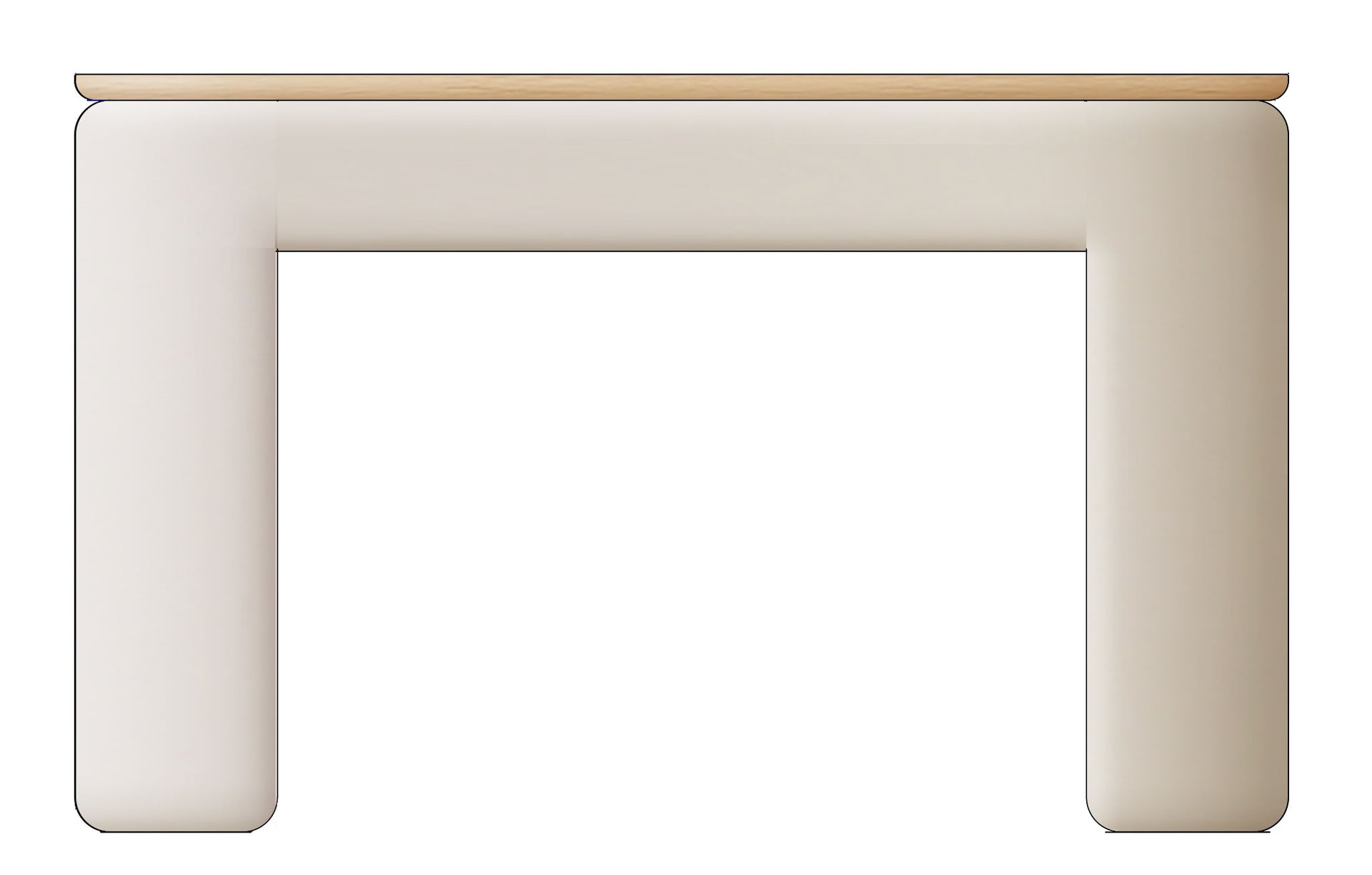 Oskar Lift Top Console Table in Barley - What A Room