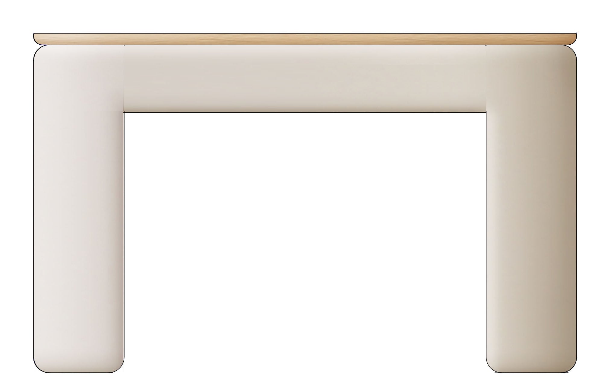 Oskar Lift Top Console Table in Barley - What A Room