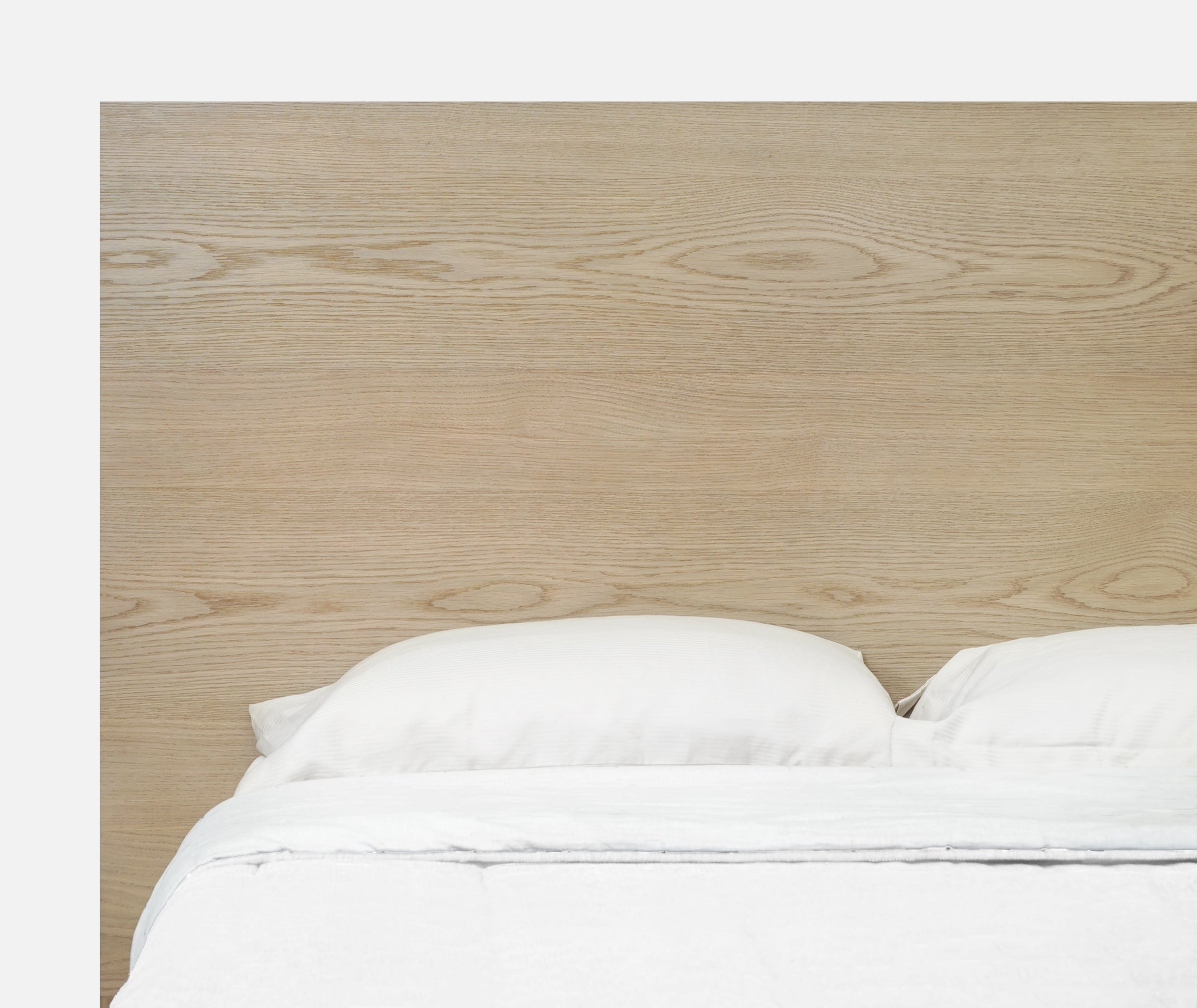 One Coastal Modern Platform Bed in Bisque - What A Room