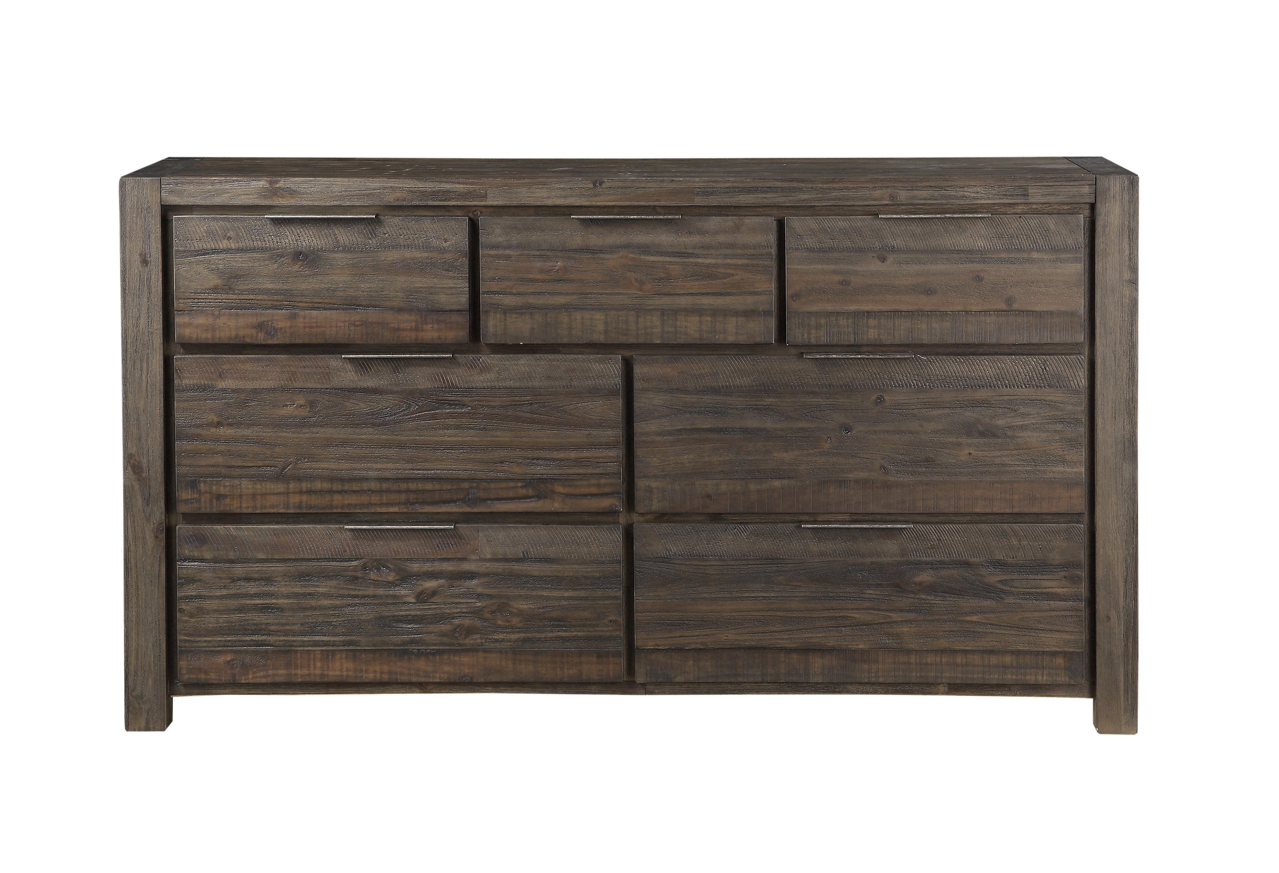 Savanna Seven Drawer Solid Wood Dresser in Coffee Bean - What A Room