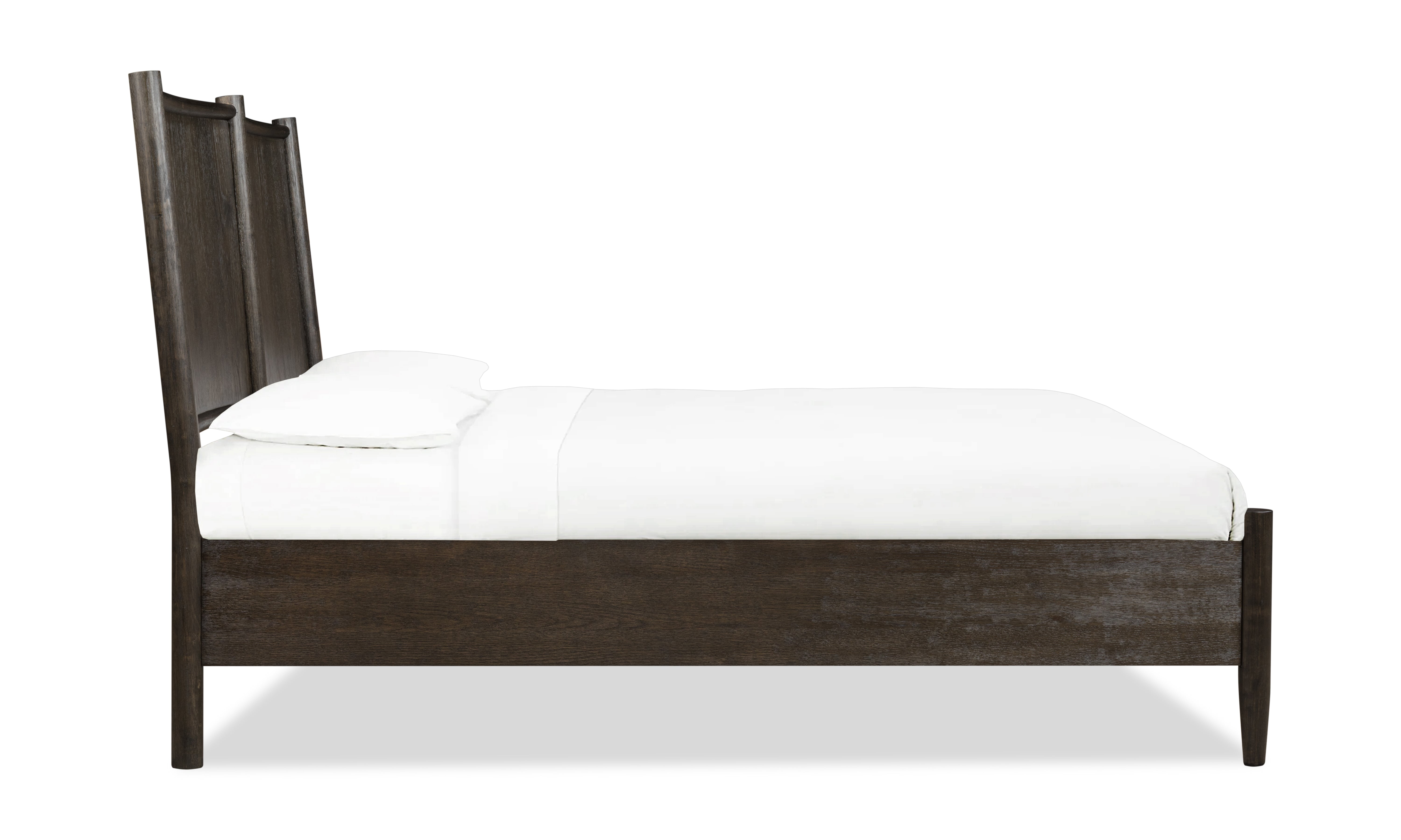 Rockport Oak Wood Platform Bed in Yin - What A Room
