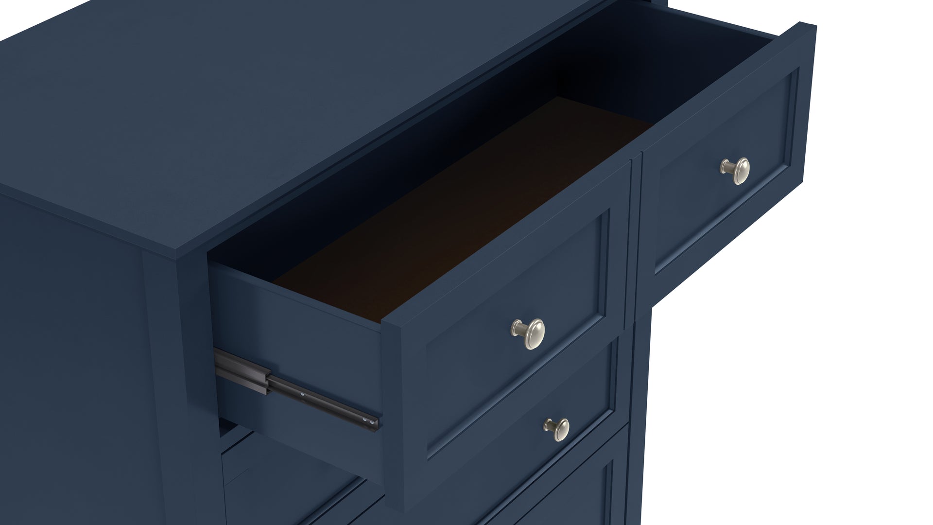 Grace Five Drawer Chest in Blueberry - What A Room