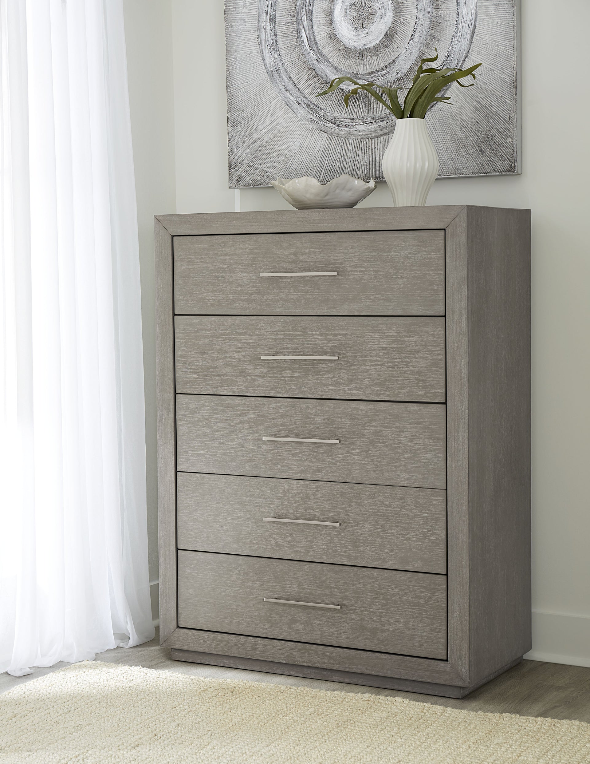 Melbourne Five Drawer Chest in Mineral - What A Room