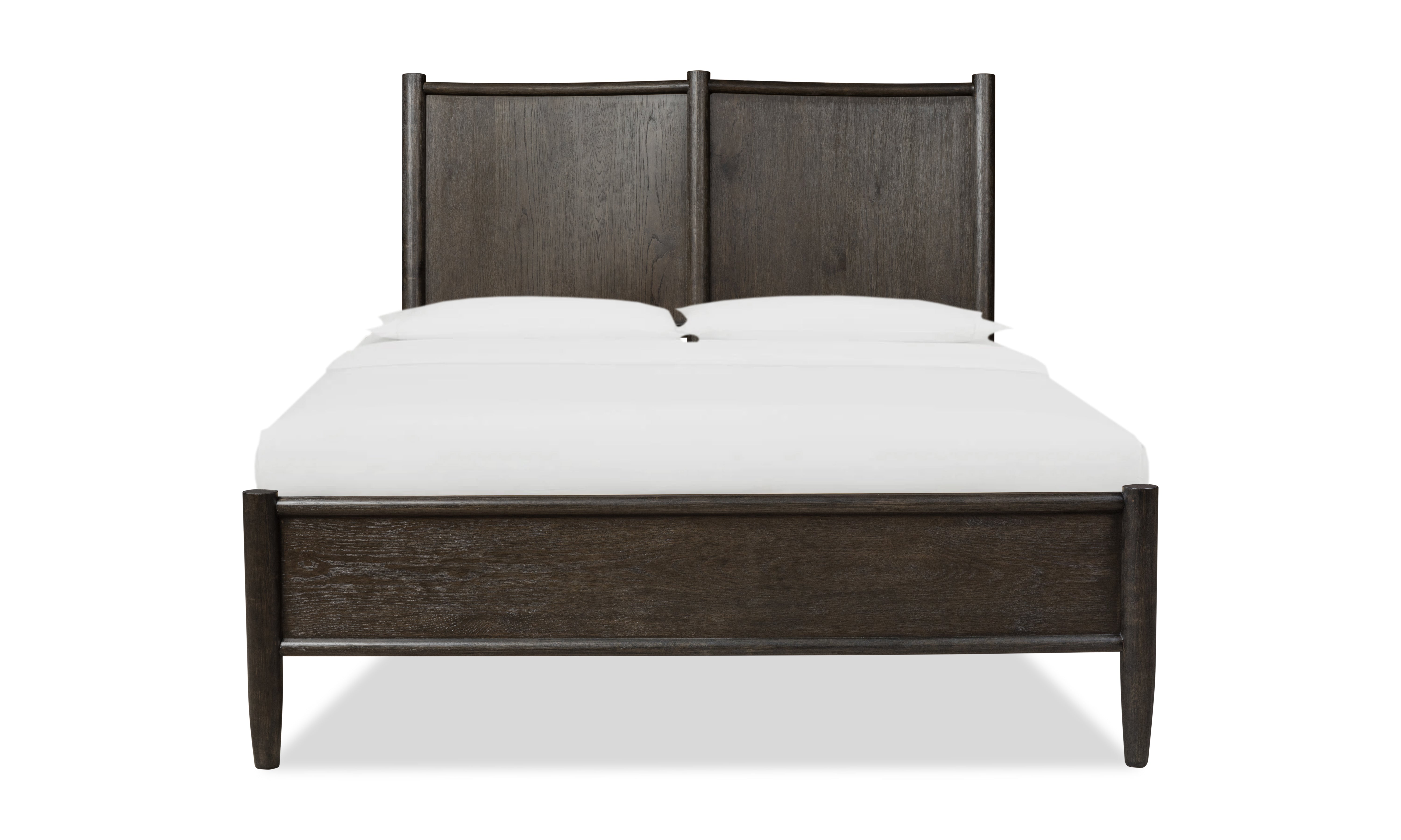 Rockport Oak Wood Platform Bed in Yin - What A Room