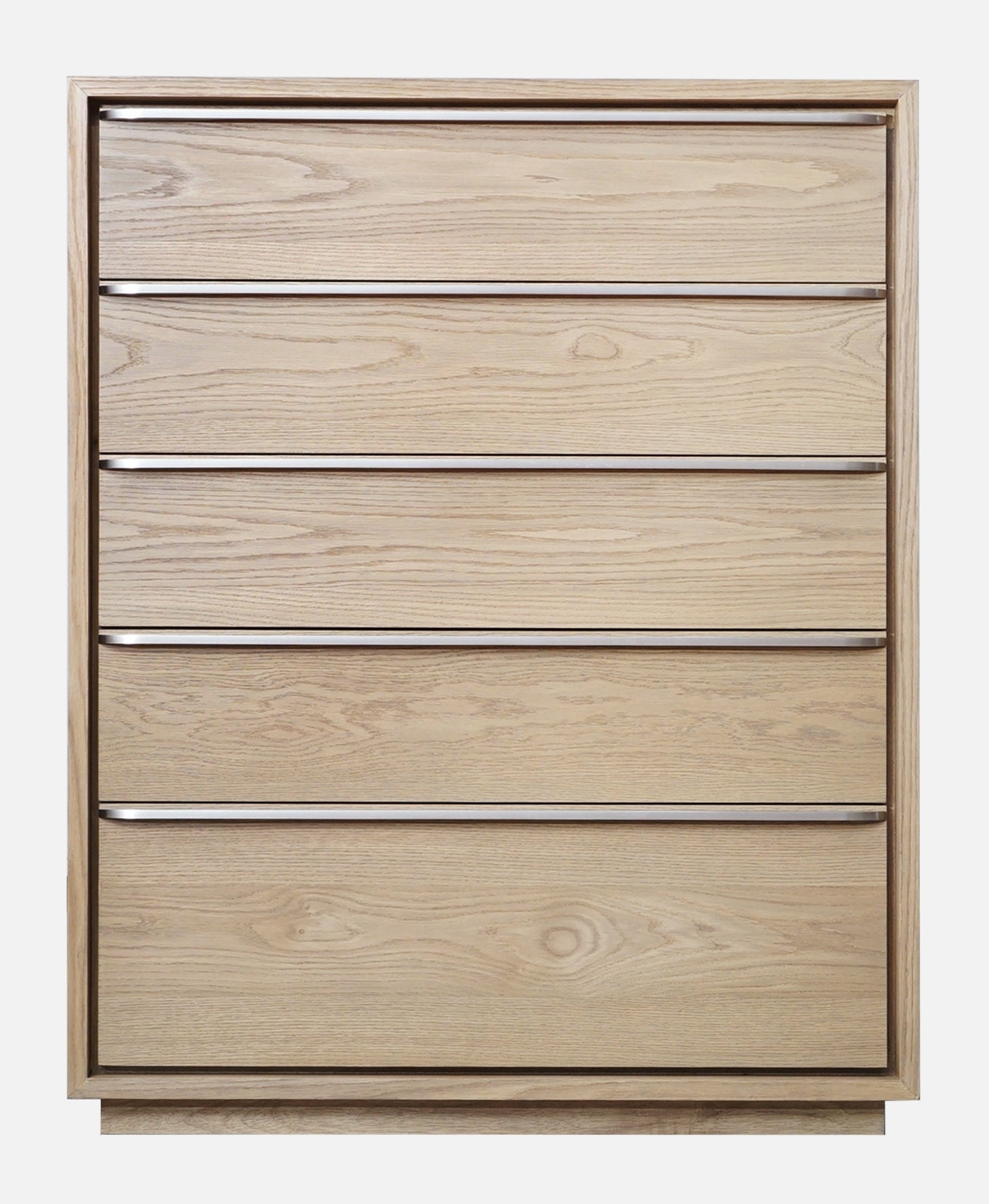 One Coastal Modern Five Drawer Chest in Bisque - What A Room