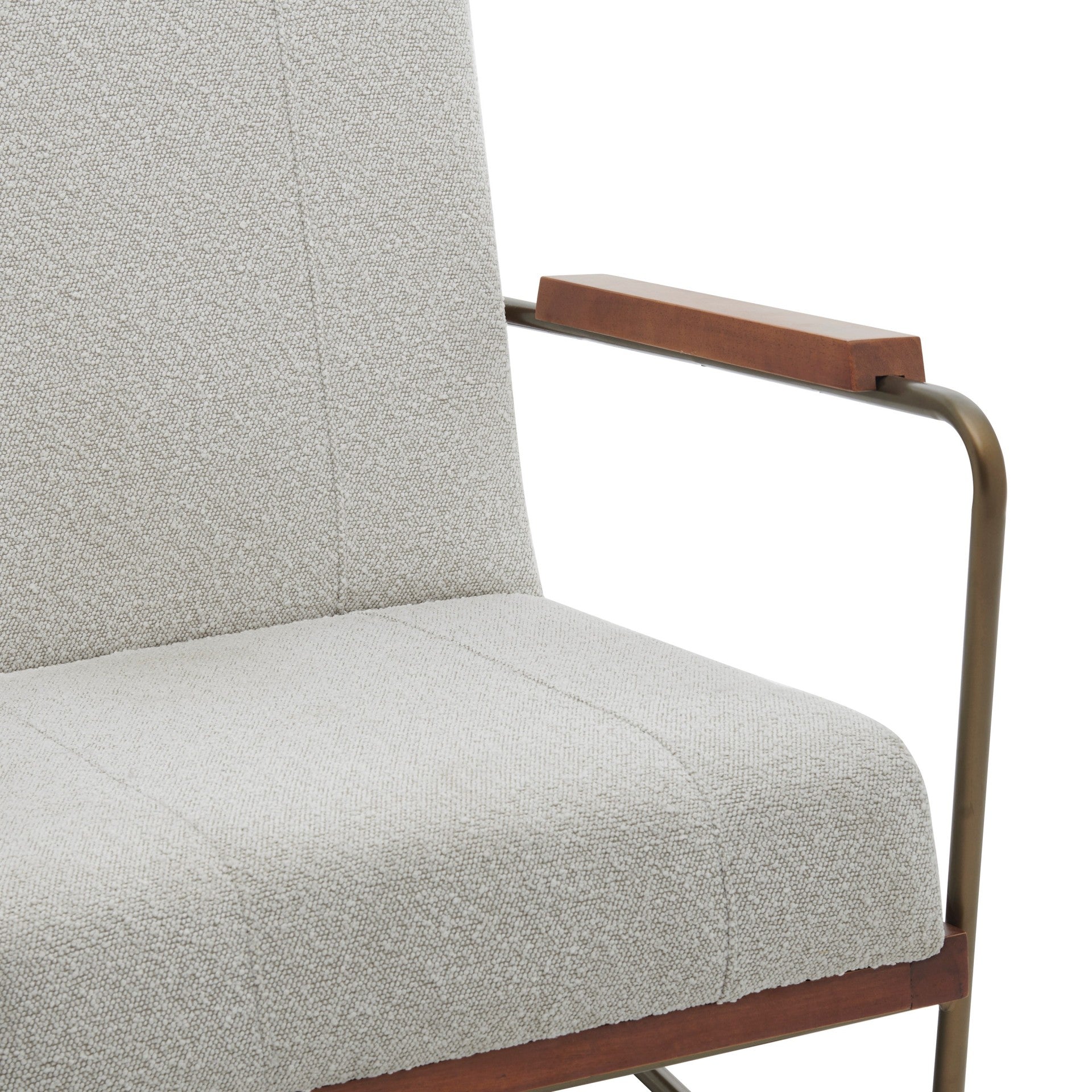 Damian Fabric Accent Arm Chair - What A Room