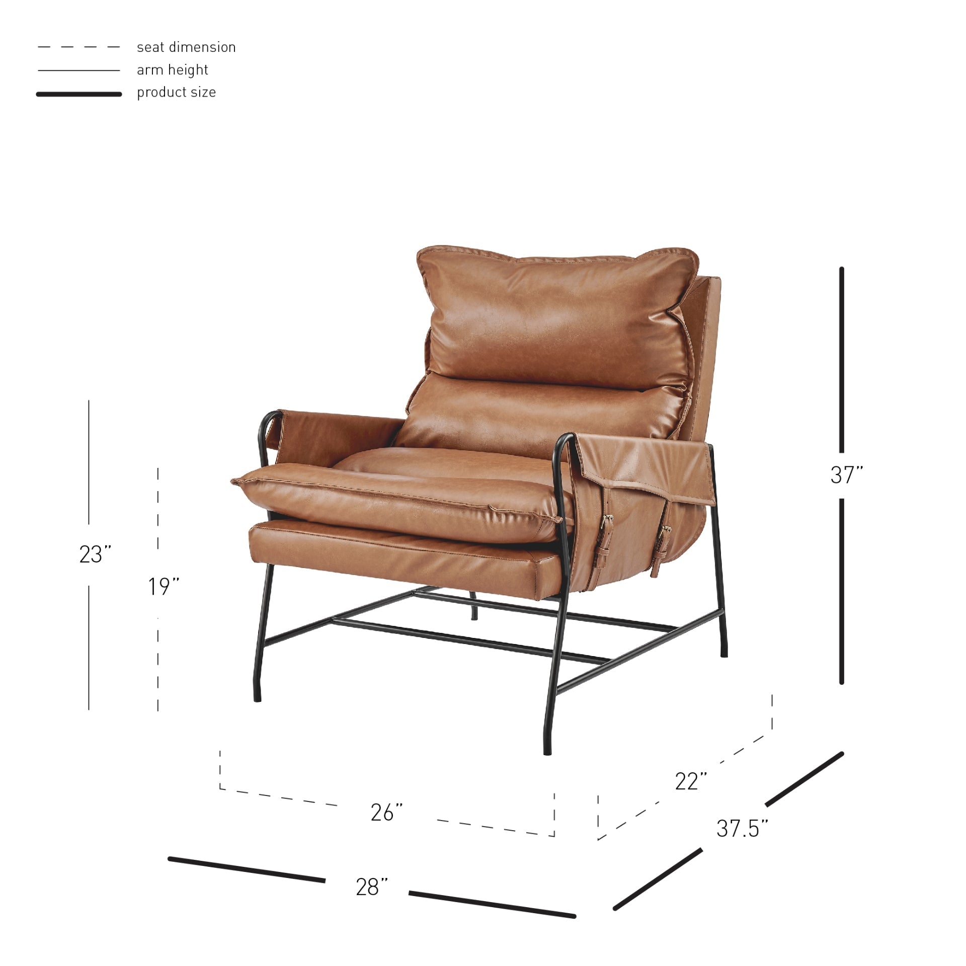 Thierry Accent Arm Chair - What A Room