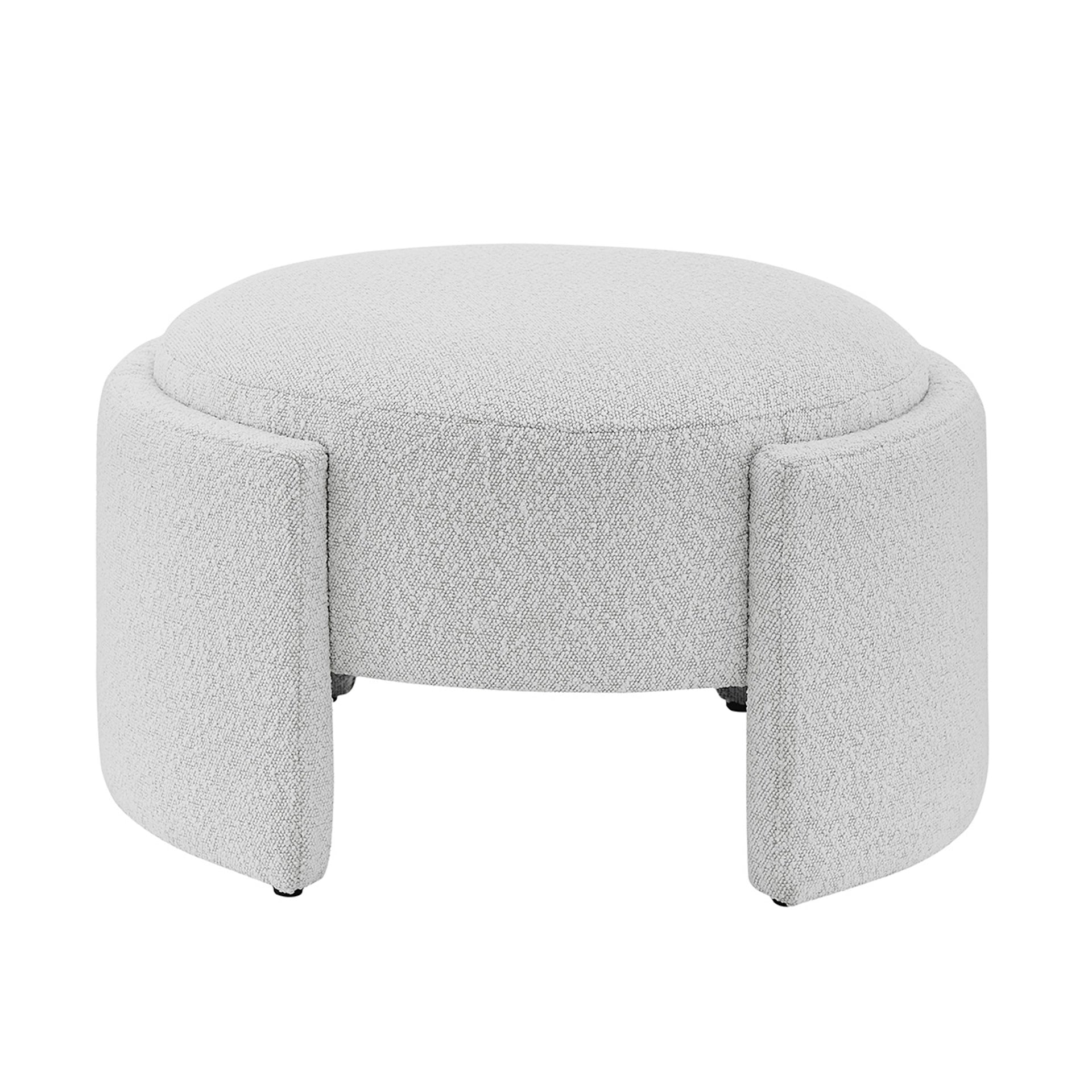 Felicia Fabric Ottoman - What A Room