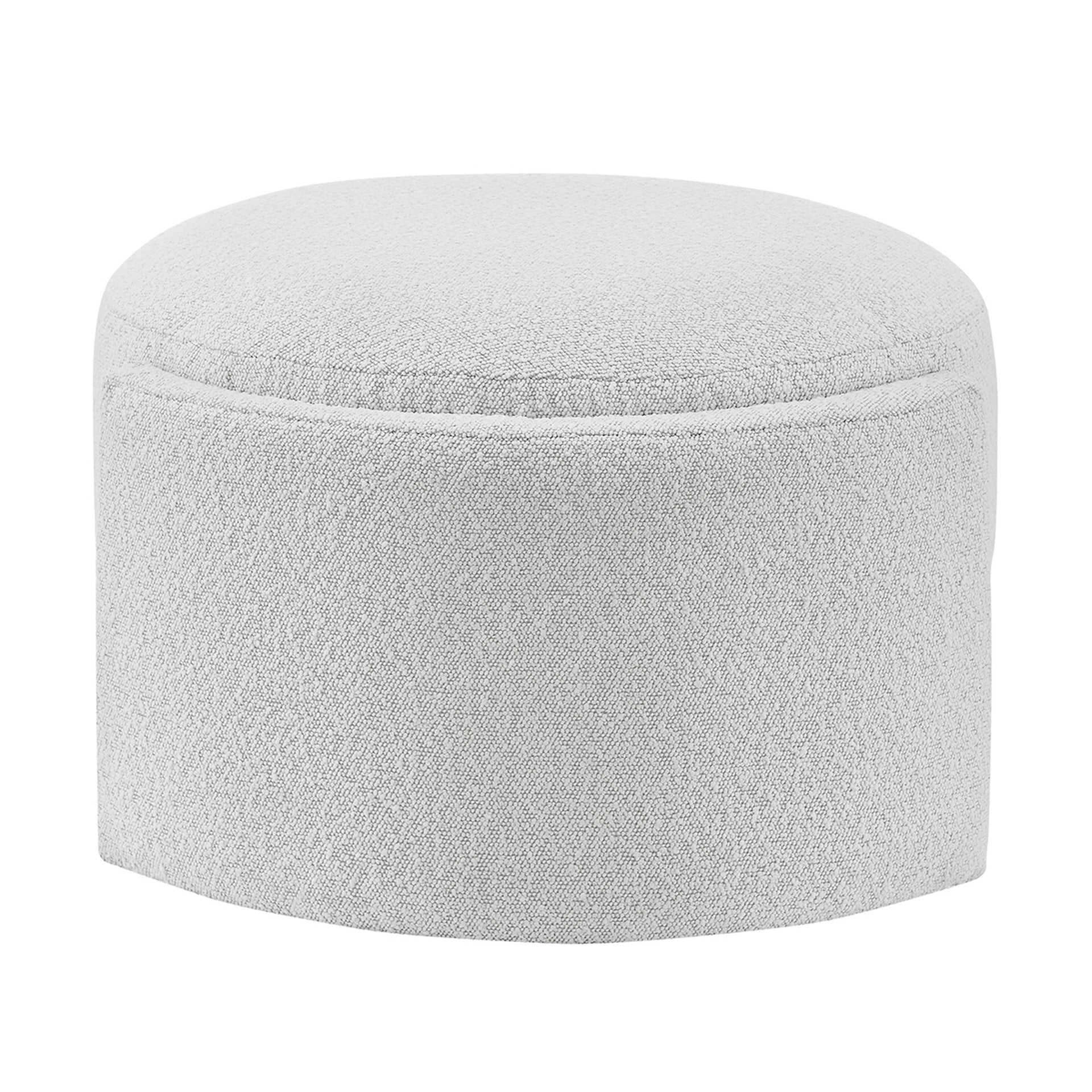 Felicia Fabric Ottoman - What A Room