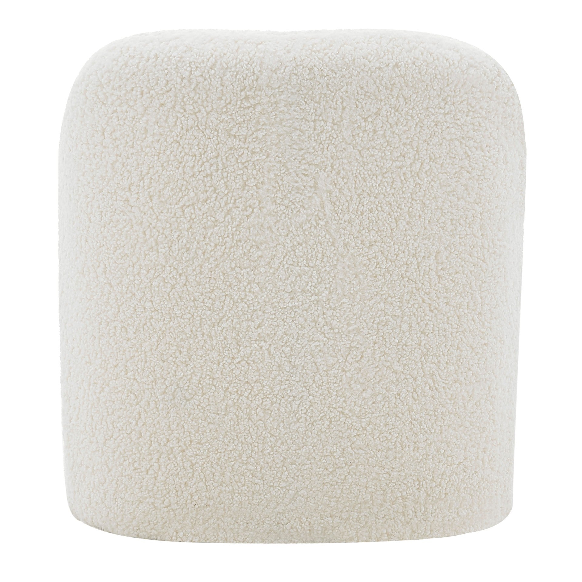Zella Faux Shearling Fabric Accent Arm Chair - What A Room