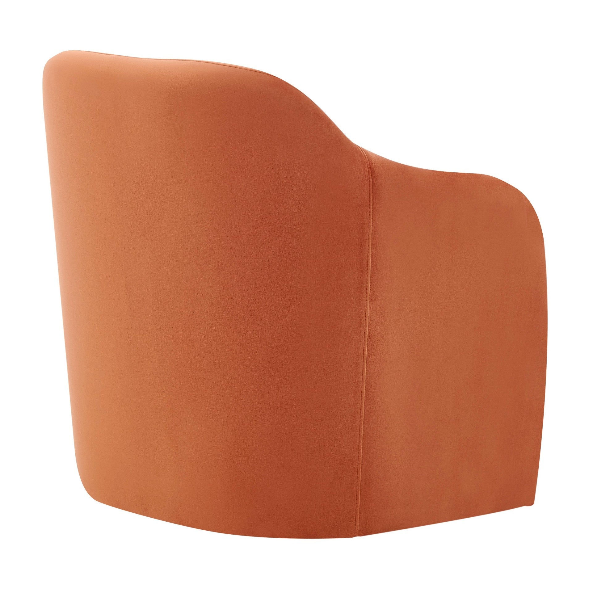 Zella Velvet Fabric Accent Arm Chair - What A Room