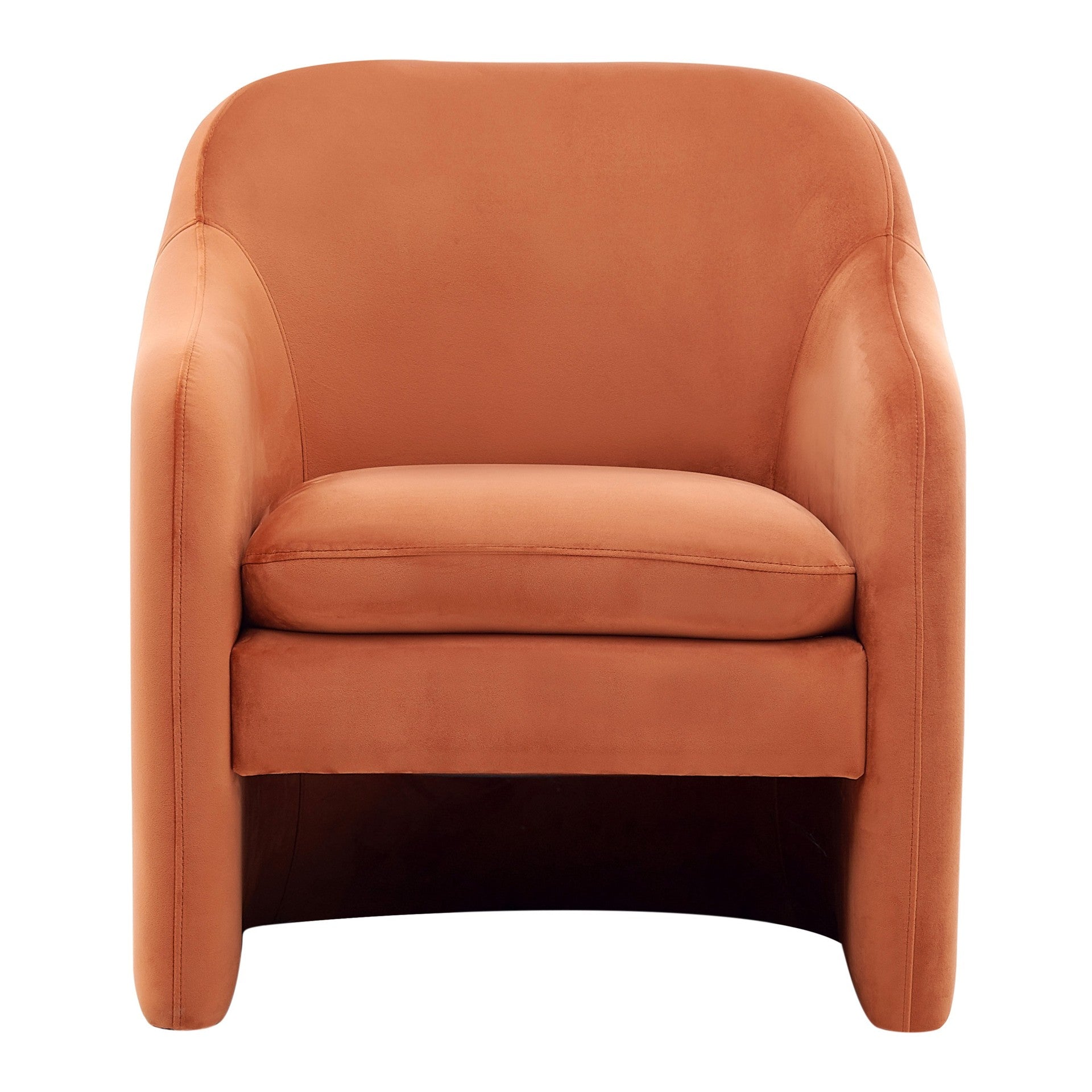 Zella Velvet Fabric Accent Arm Chair - What A Room