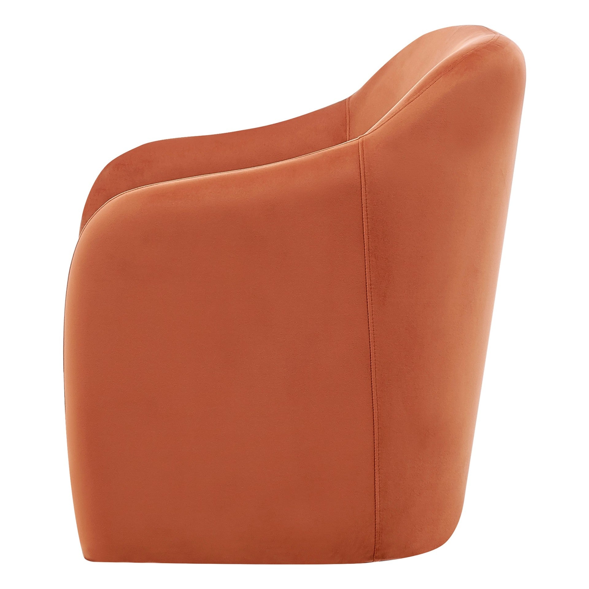 Zella Velvet Fabric Accent Arm Chair - What A Room