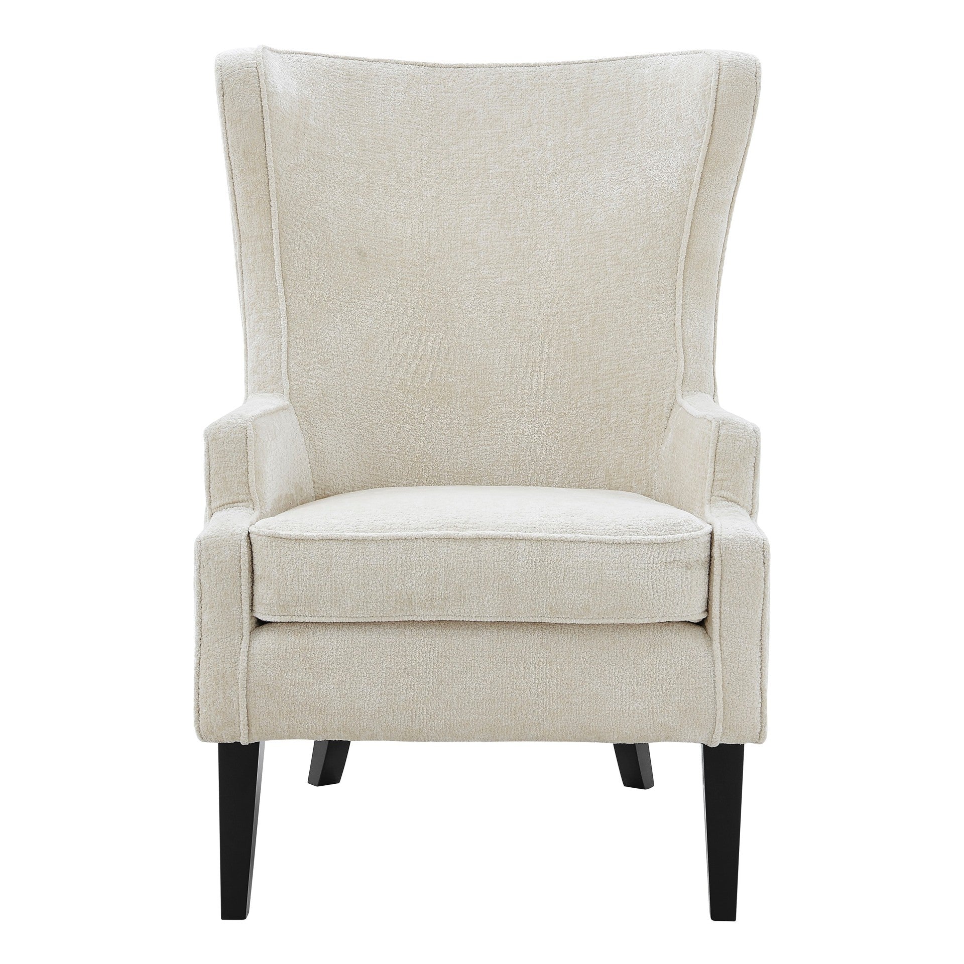Clementine KD Fabric Wing Accent Arm Chair - What A Room