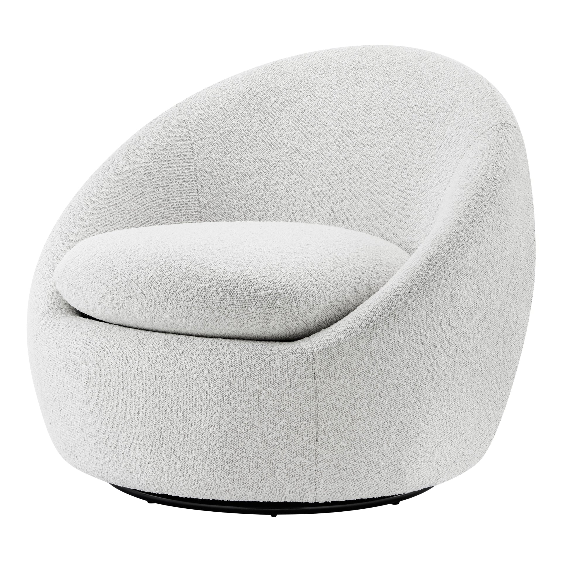 Adelmo Fabric Swivel Accent Chair - What A Room