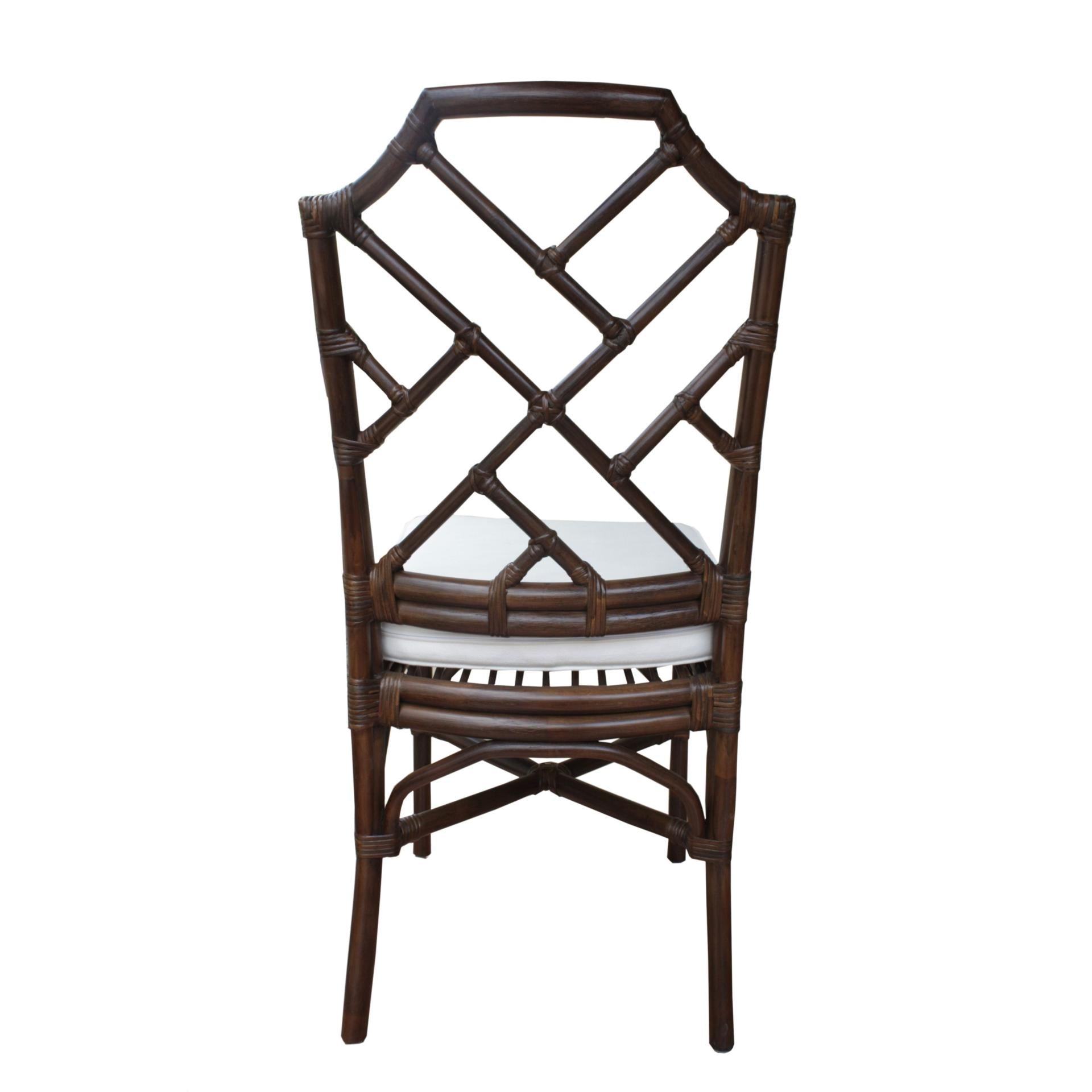 Kara Rattan Dining Side Chair - What A Room