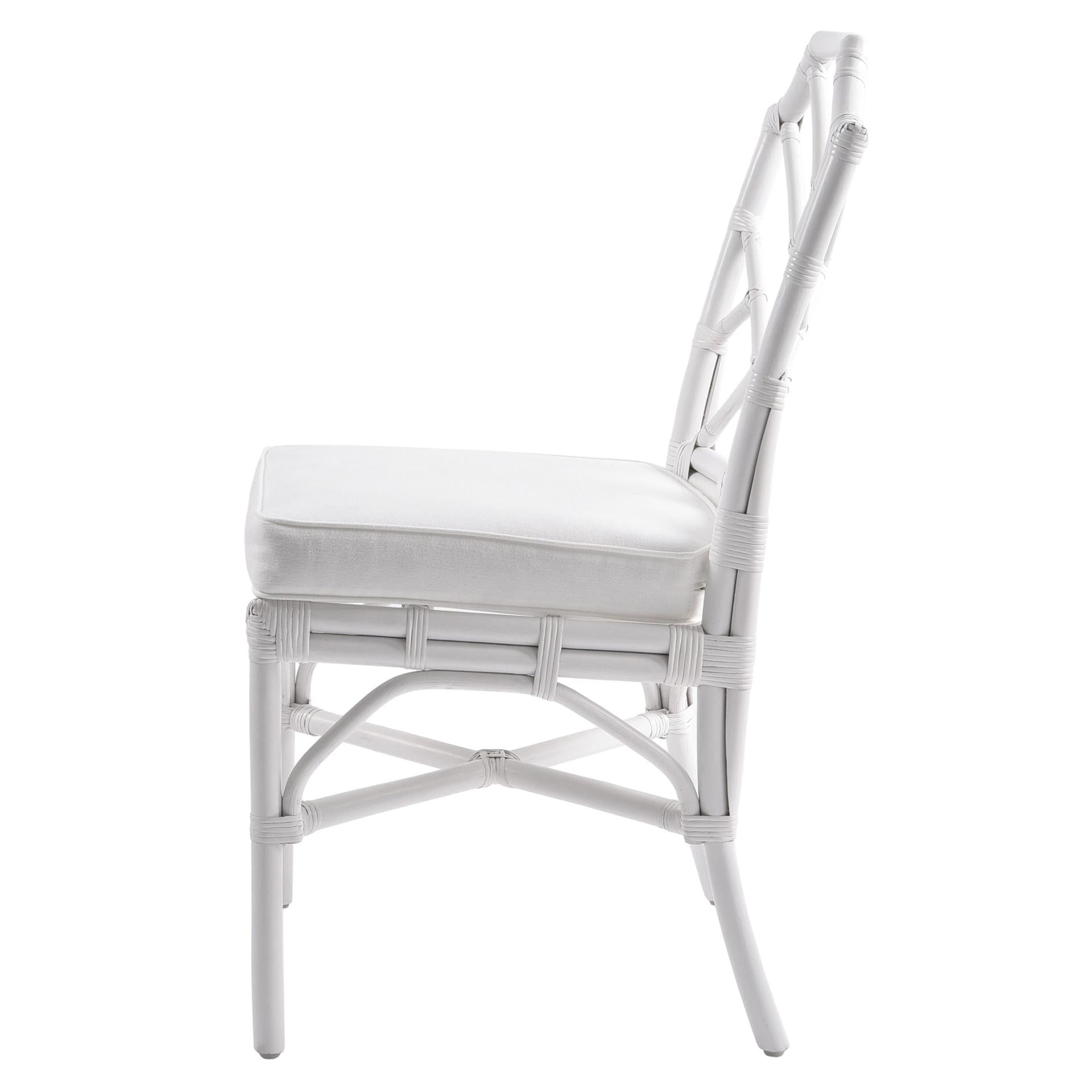 Kara Rattan Dining Side Chair - What A Room