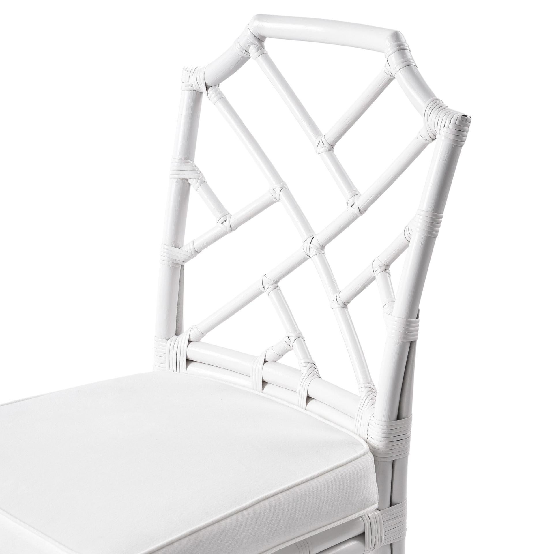 Kara Rattan Dining Side Chair - What A Room