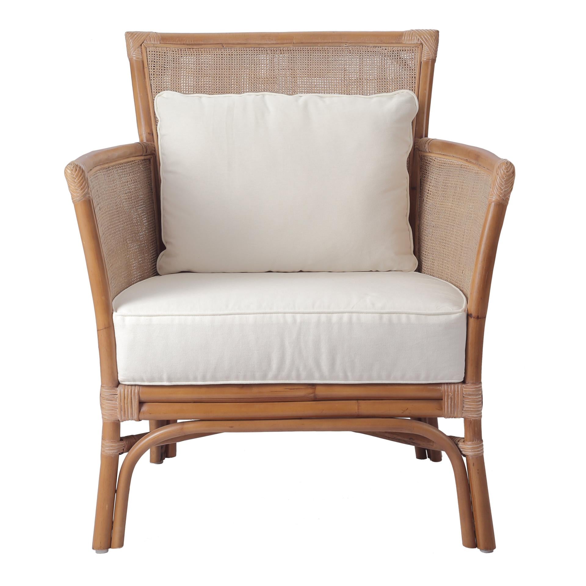 Tatum Rattan Accent Chair - What A Room