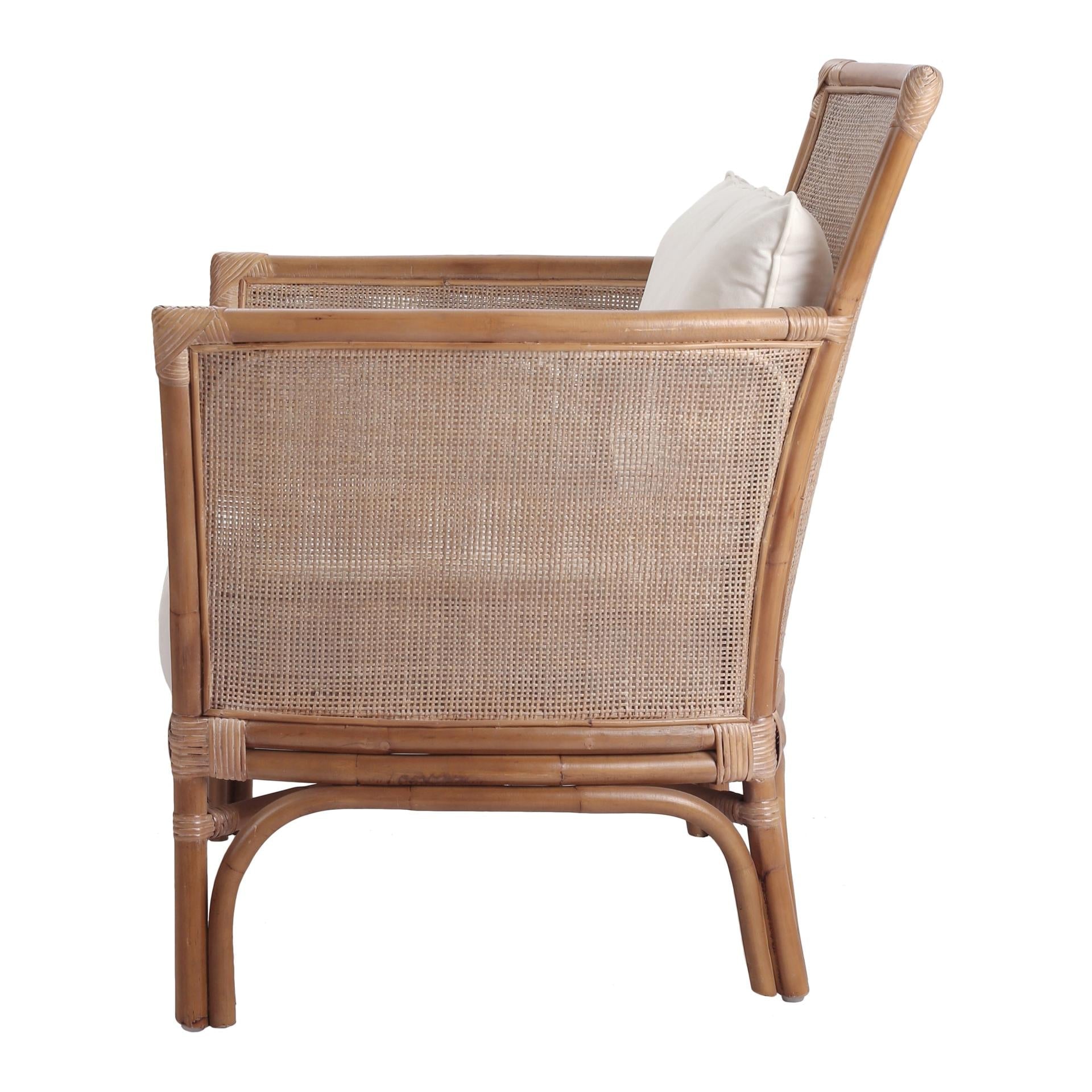 Tatum Rattan Accent Chair - What A Room