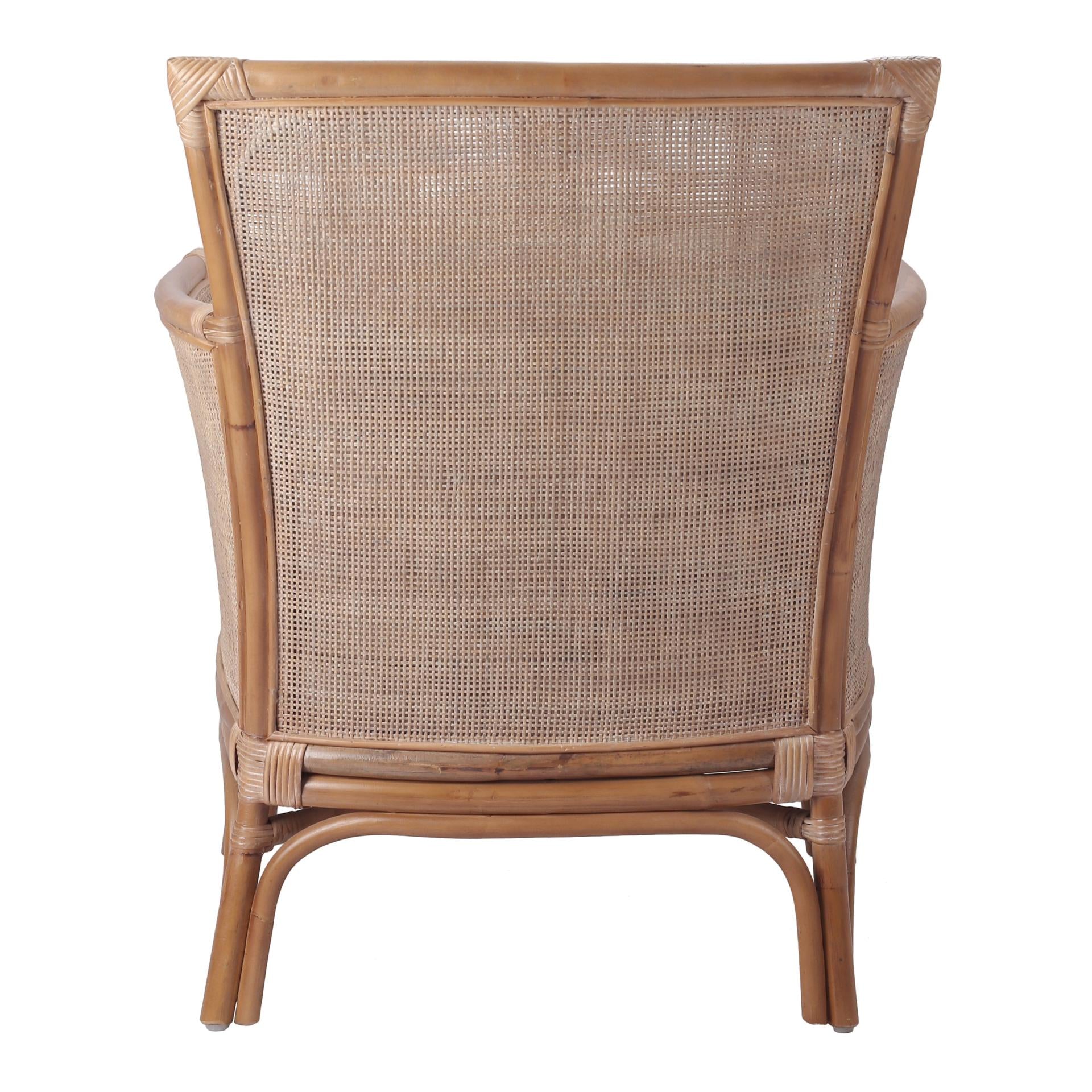 Tatum Rattan Accent Chair - What A Room