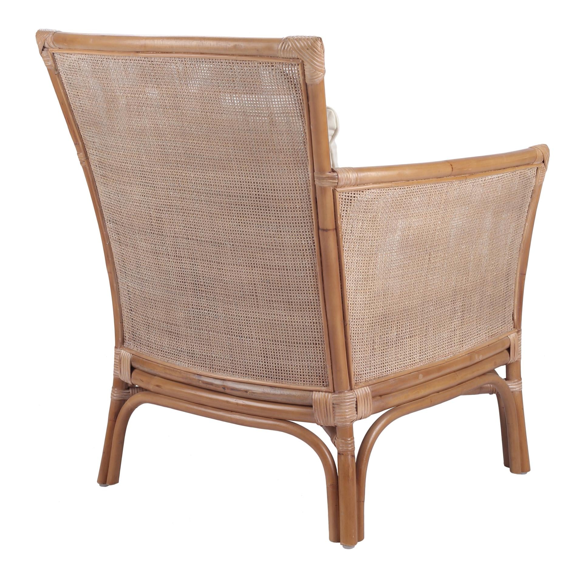 Tatum Rattan Accent Chair - What A Room