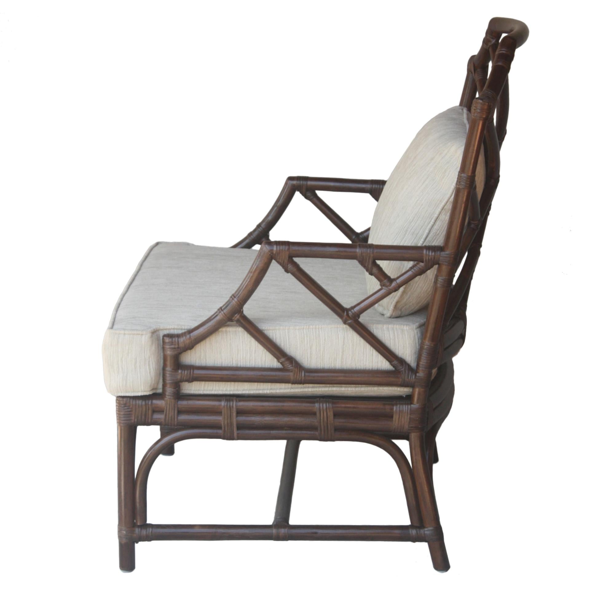 Kara Rattan Accent Arm Chair - What A Room