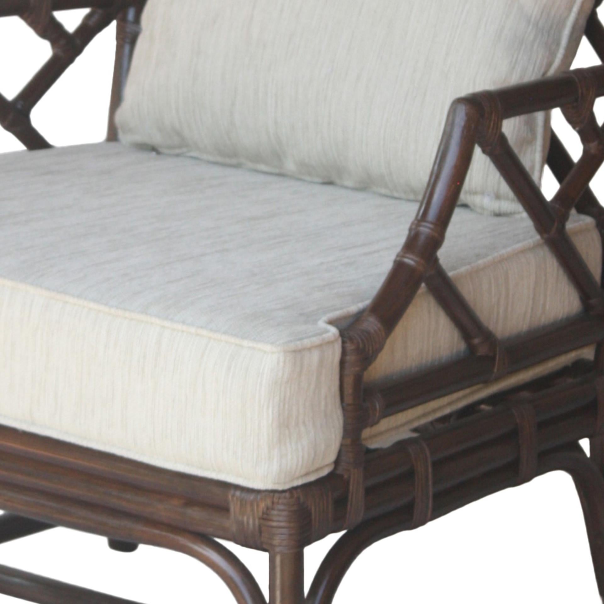 Kara Rattan Accent Arm Chair - What A Room
