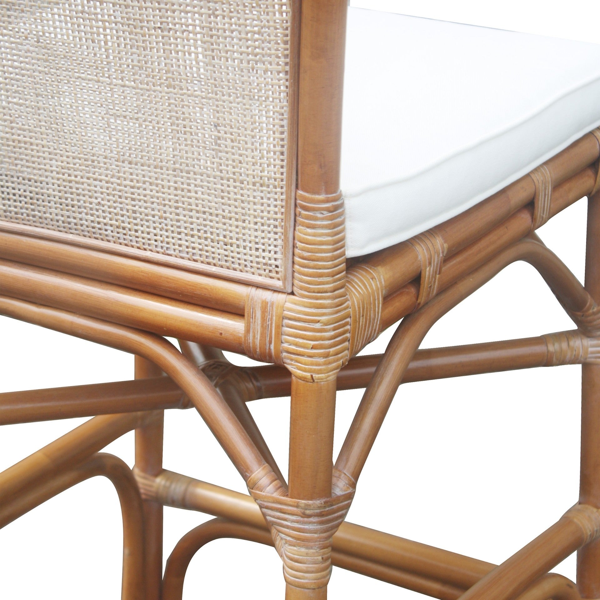 Tatum Rattan Counter Stool - What A Room