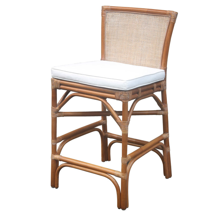 Tatum Rattan Counter Stool - What A Room