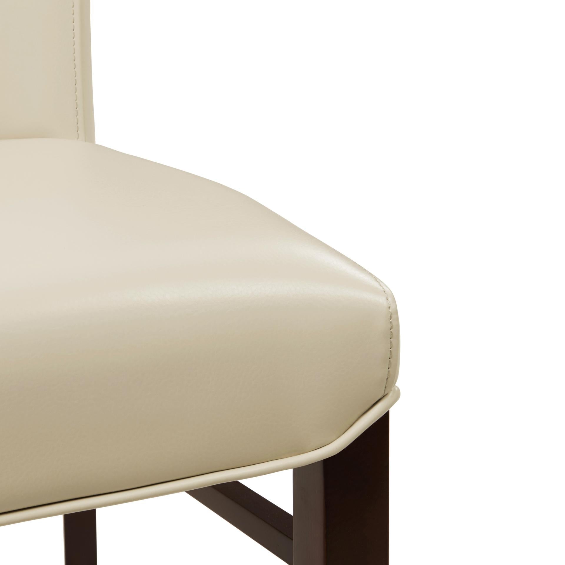 Milton Bonded Leather Dining Side Chair - What A Room
