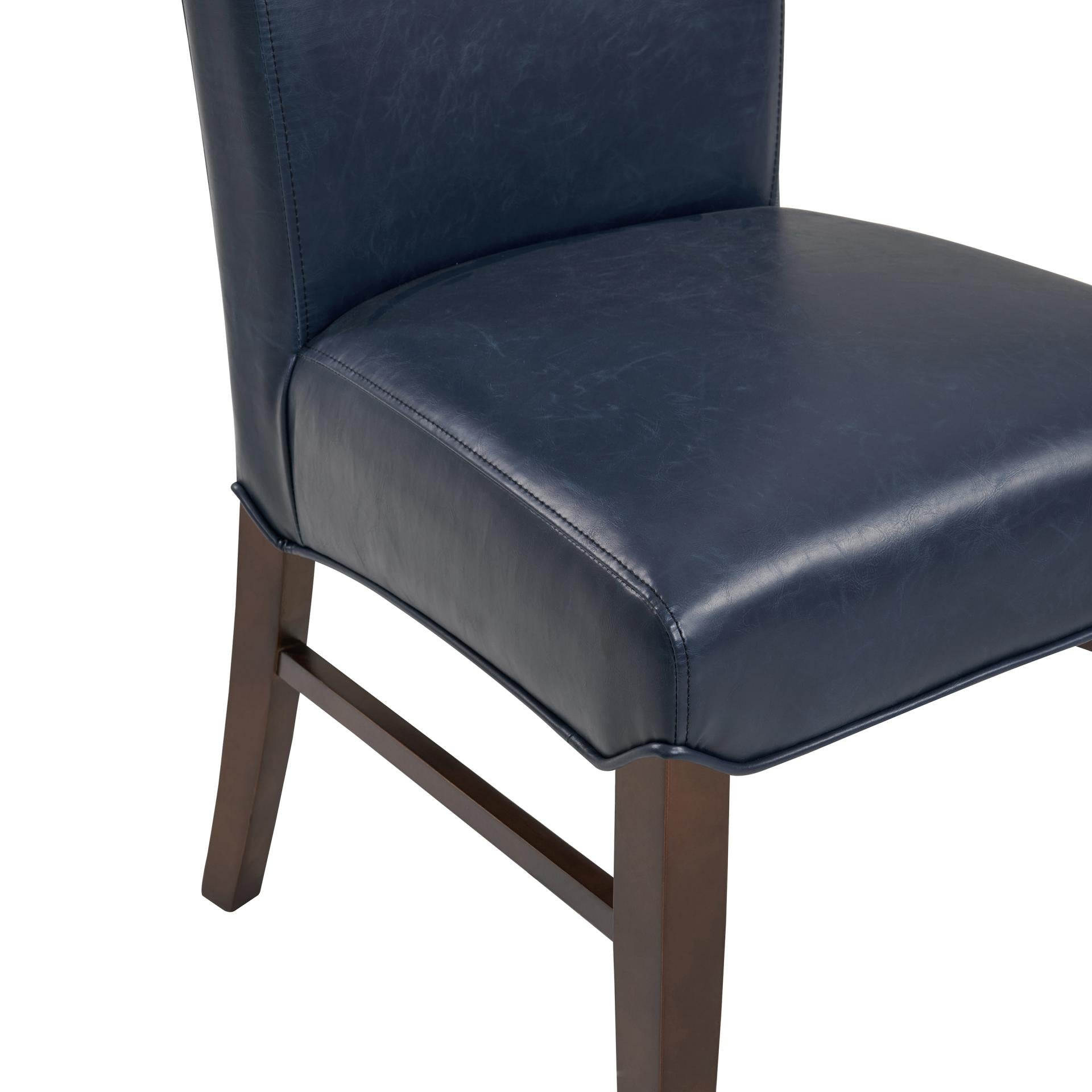 Milton Bonded Leather Dining Side Chair - What A Room
