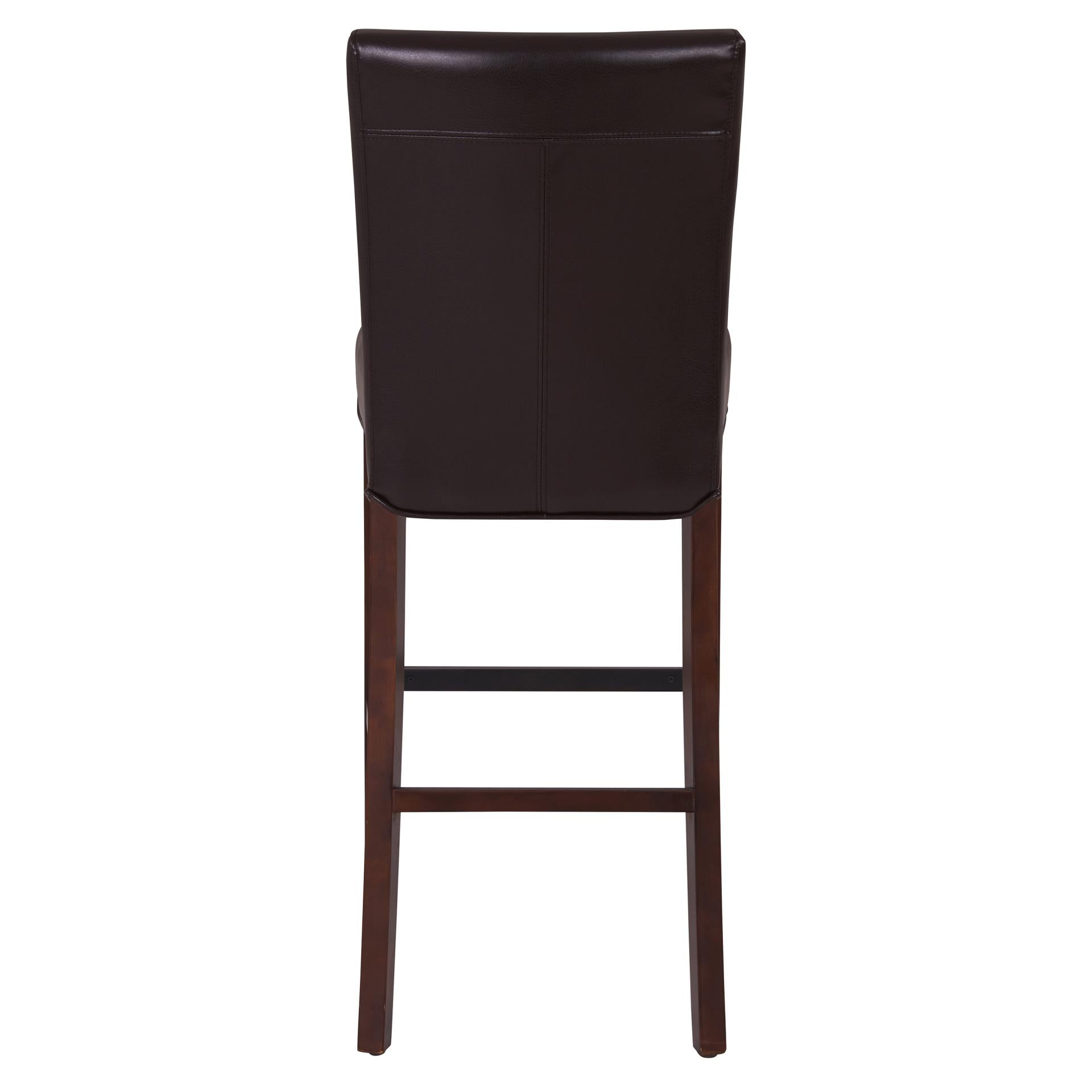 Milton Bonded Leather Bar Stool - What A Room