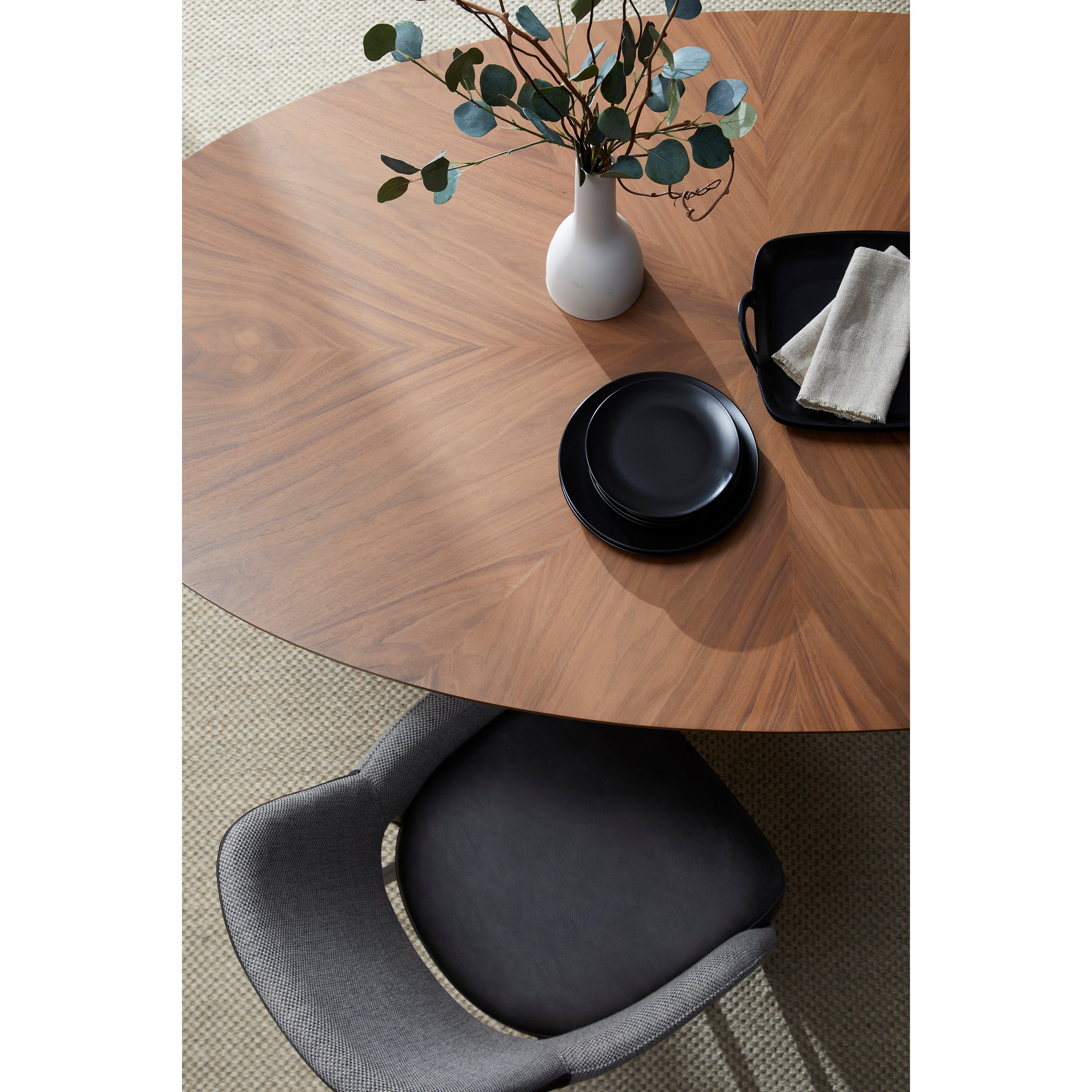 Deodat 79-inch Oval Dining Table - What A Room