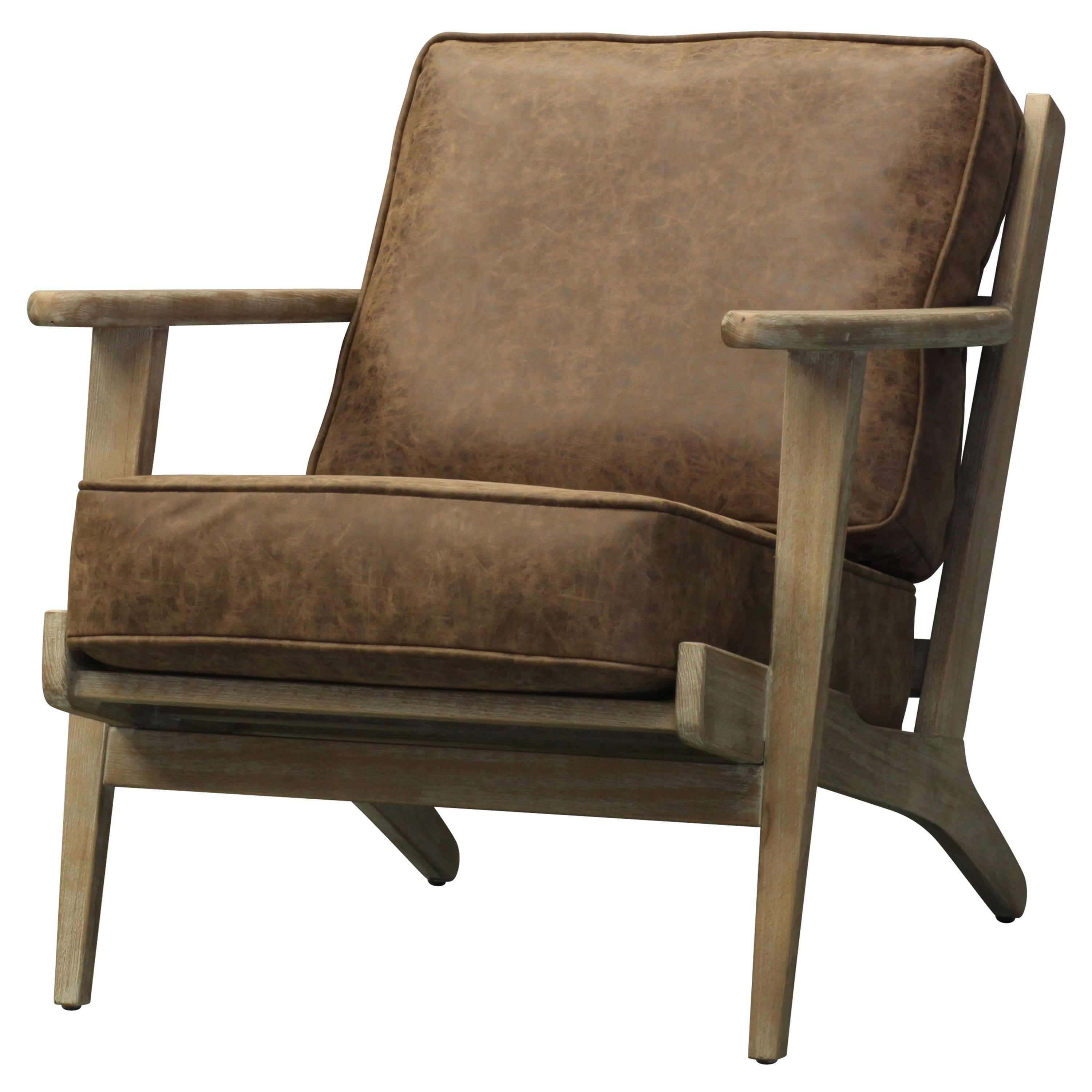 Albert PU Accent Chair - What A Room