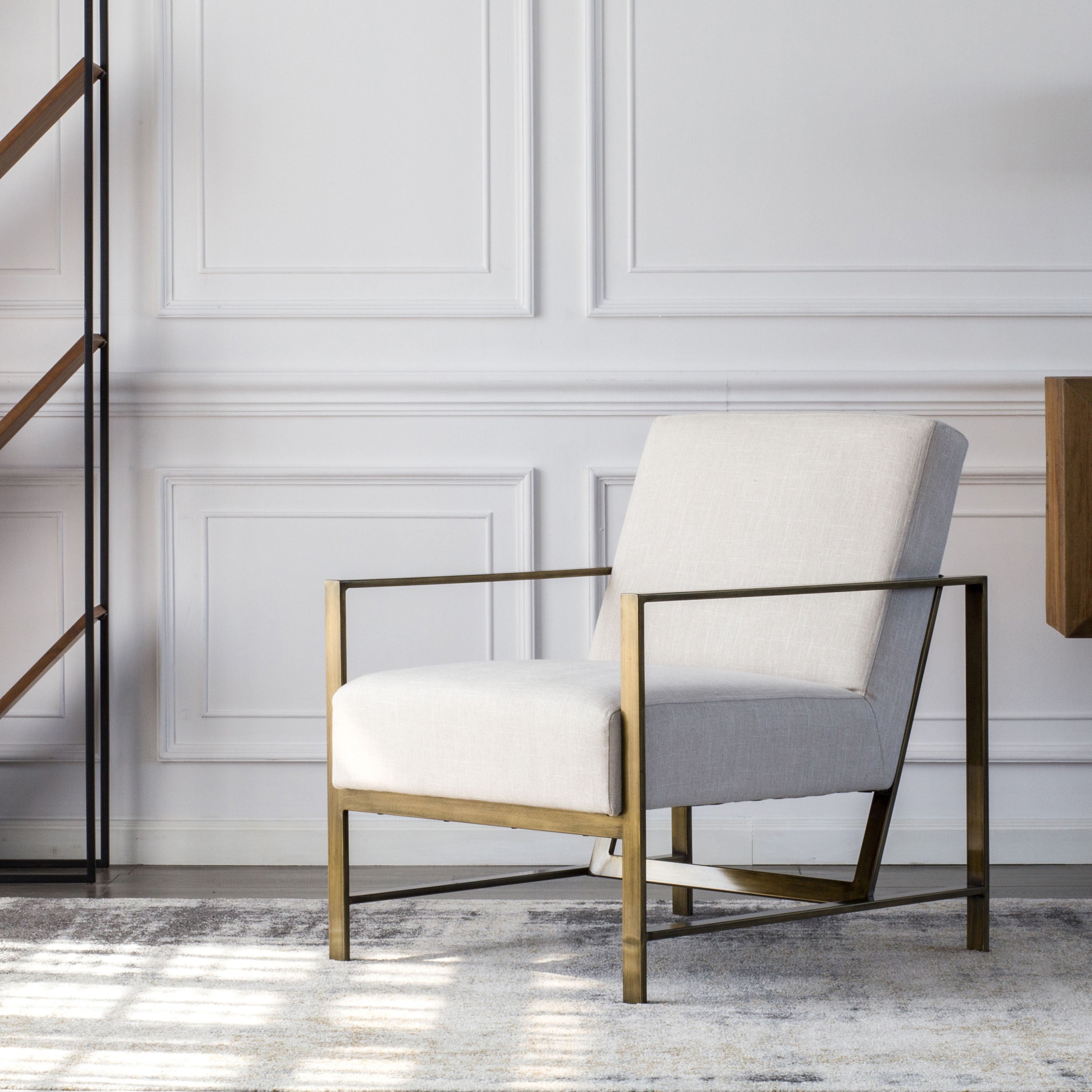 Francis Fabric Accent Arm Chair - What A Room