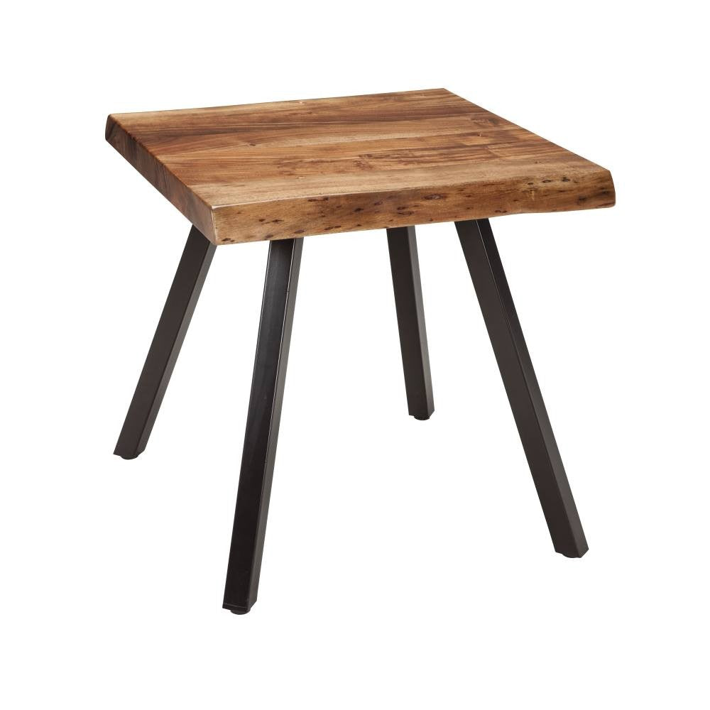 Reese Live Edge Rectangular Side Table - What A Room