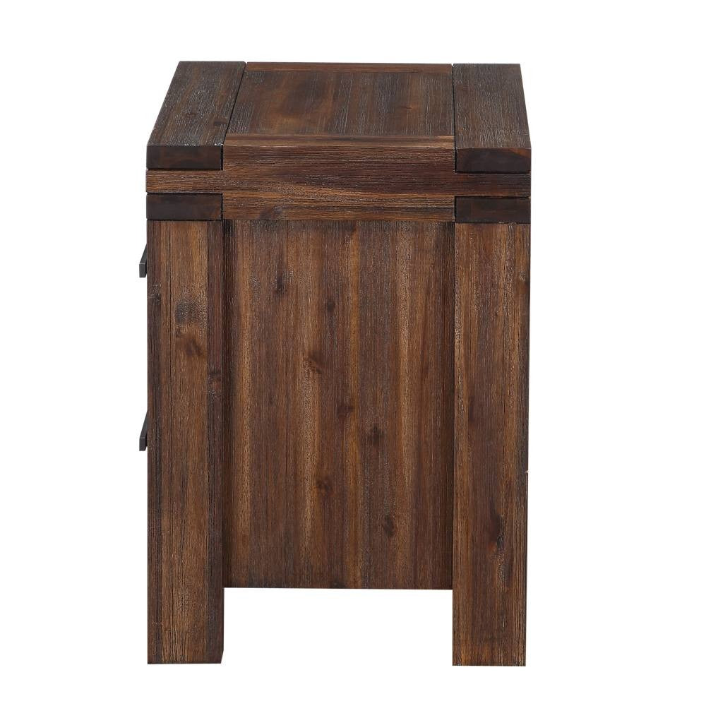 Meadow Solid Wood Two Drawer Nightstand - What A Room