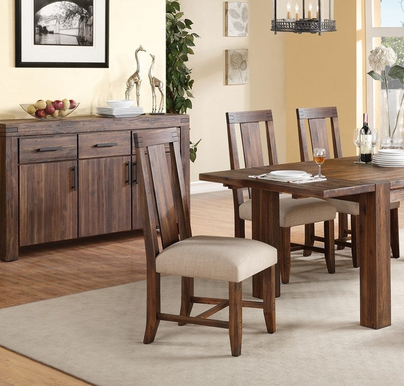 Meadow Solid Wood Uphostered Panel-Back Chair - What A Room