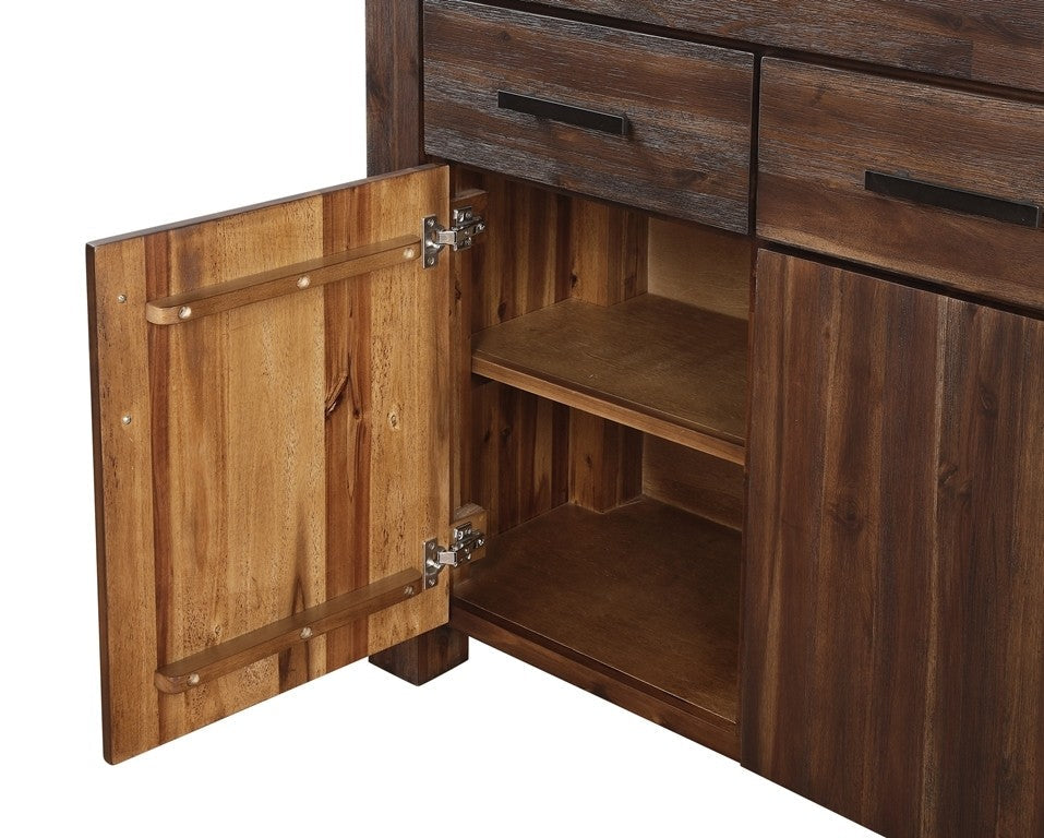 Meadow Solid Wood Three Drawer Three Door Sideboard - What A Room