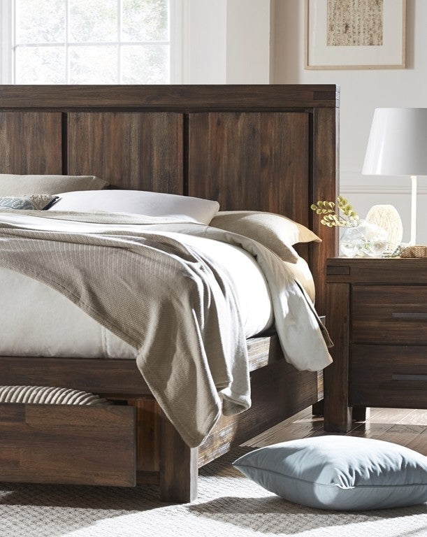 Meadow Solid Wood Footboard Storage Bed - What A Room