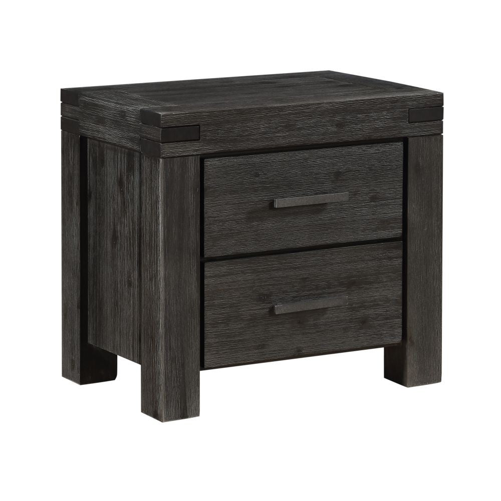 Meadow Solid Wood Two Drawer Nightstand - What A Room